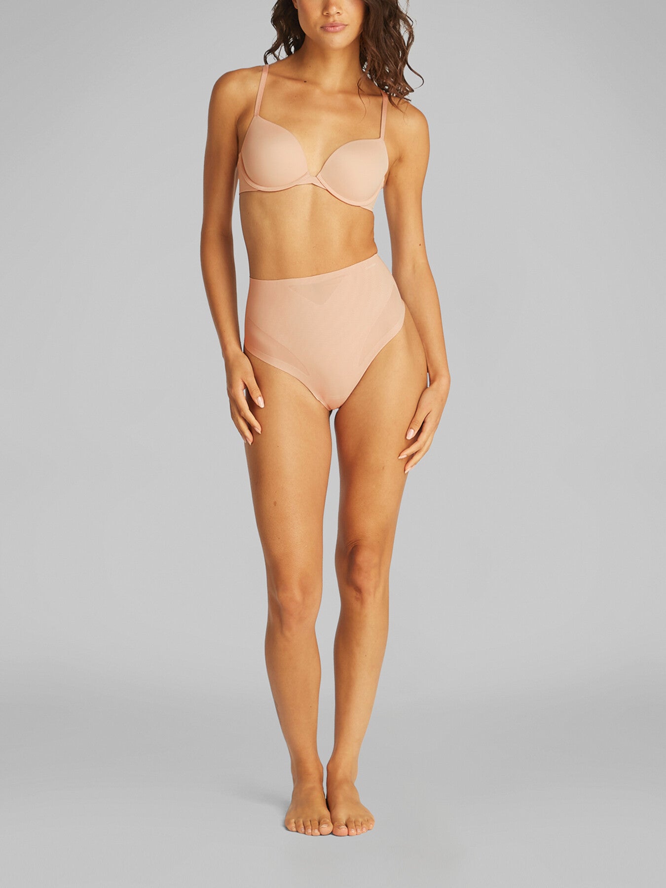 Stay Put Mesh Sculpted Firm Mesh Thong