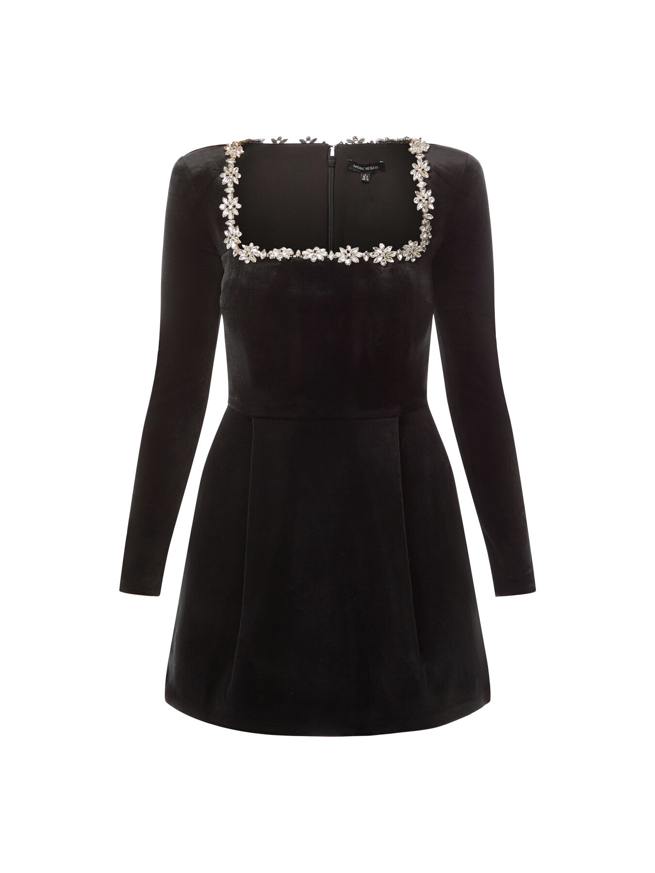 Kimberly Velvet and Crystal Dress