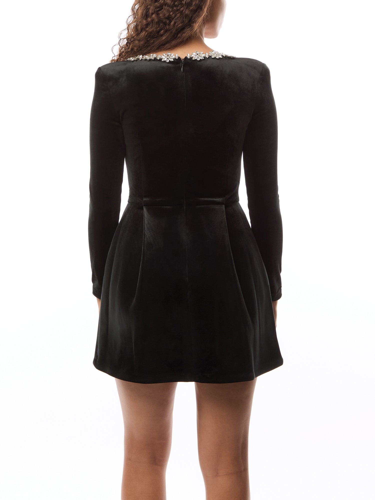 Kimberly Velvet and Crystal Dress