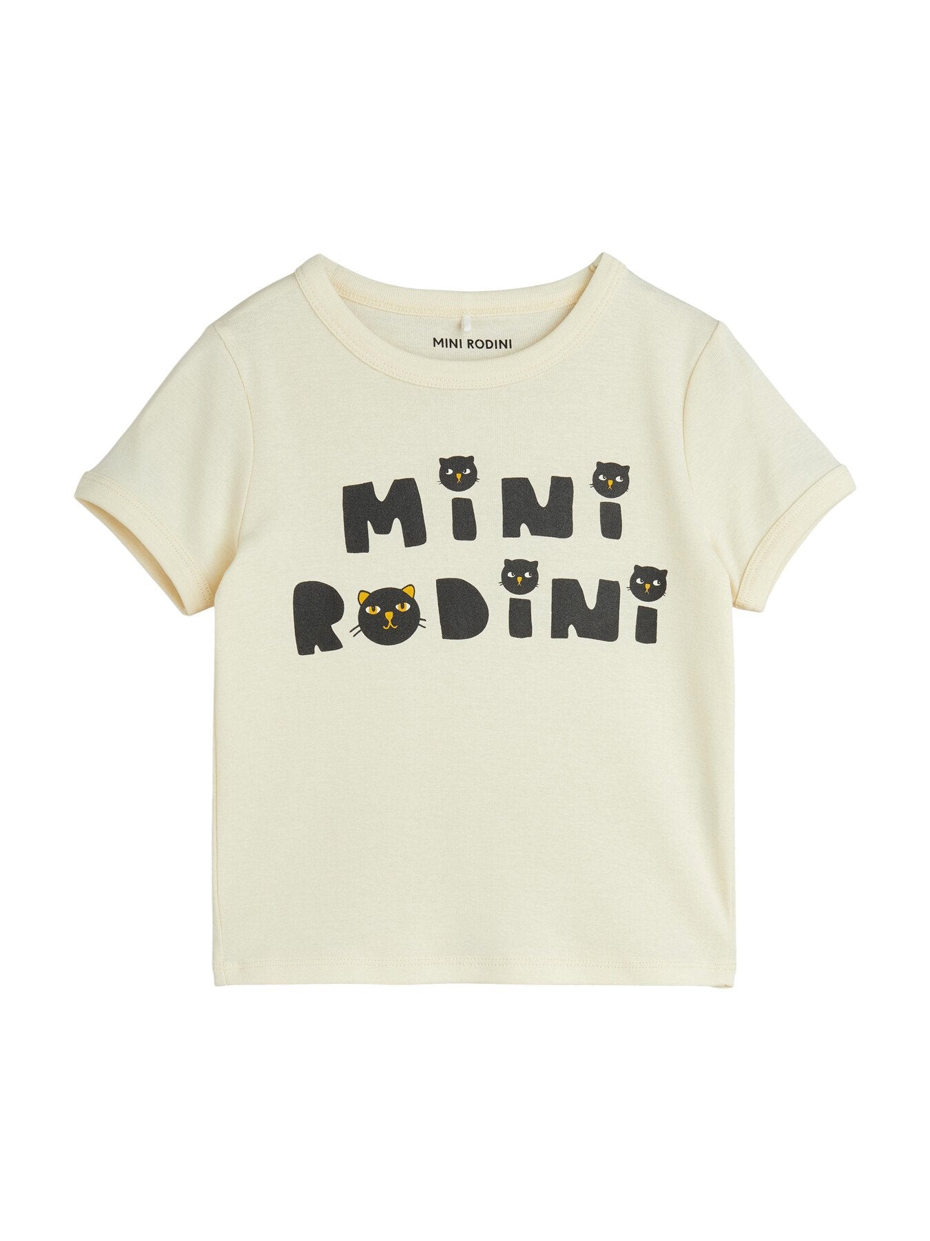 Mini Rodini Cats Short Sleeve Tee