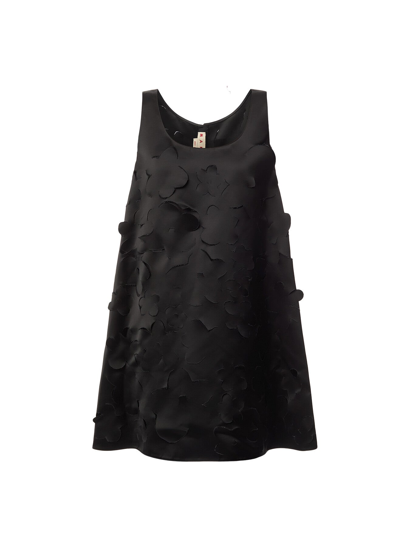 Marni A Line Mini Dress With Cut Outs