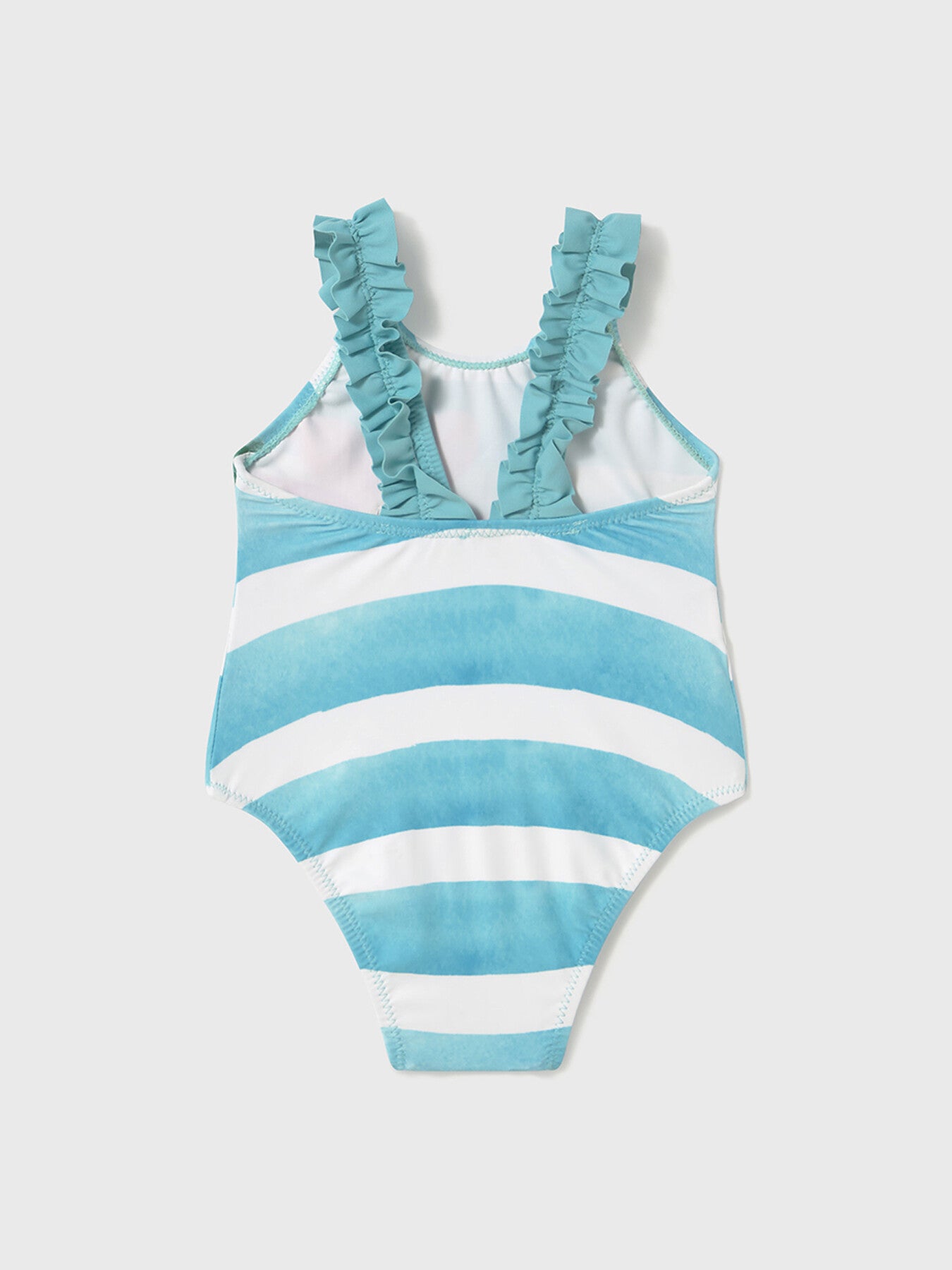 Baby Floral Striped Swimming Costume