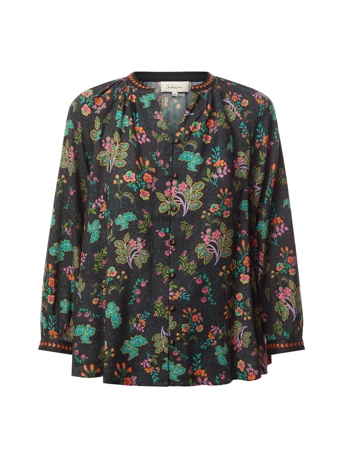Hand Drawn Floral Shirt