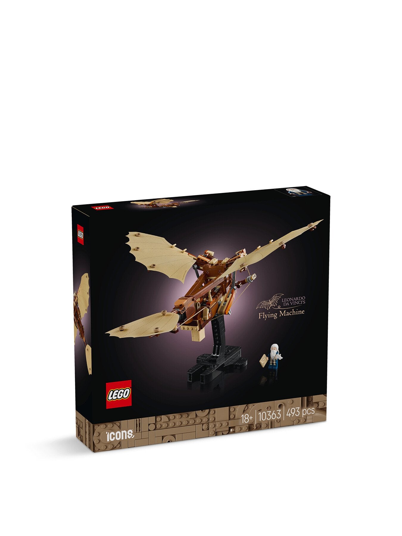 Icons Leonardo da Vinci’s Flying Machine 10363