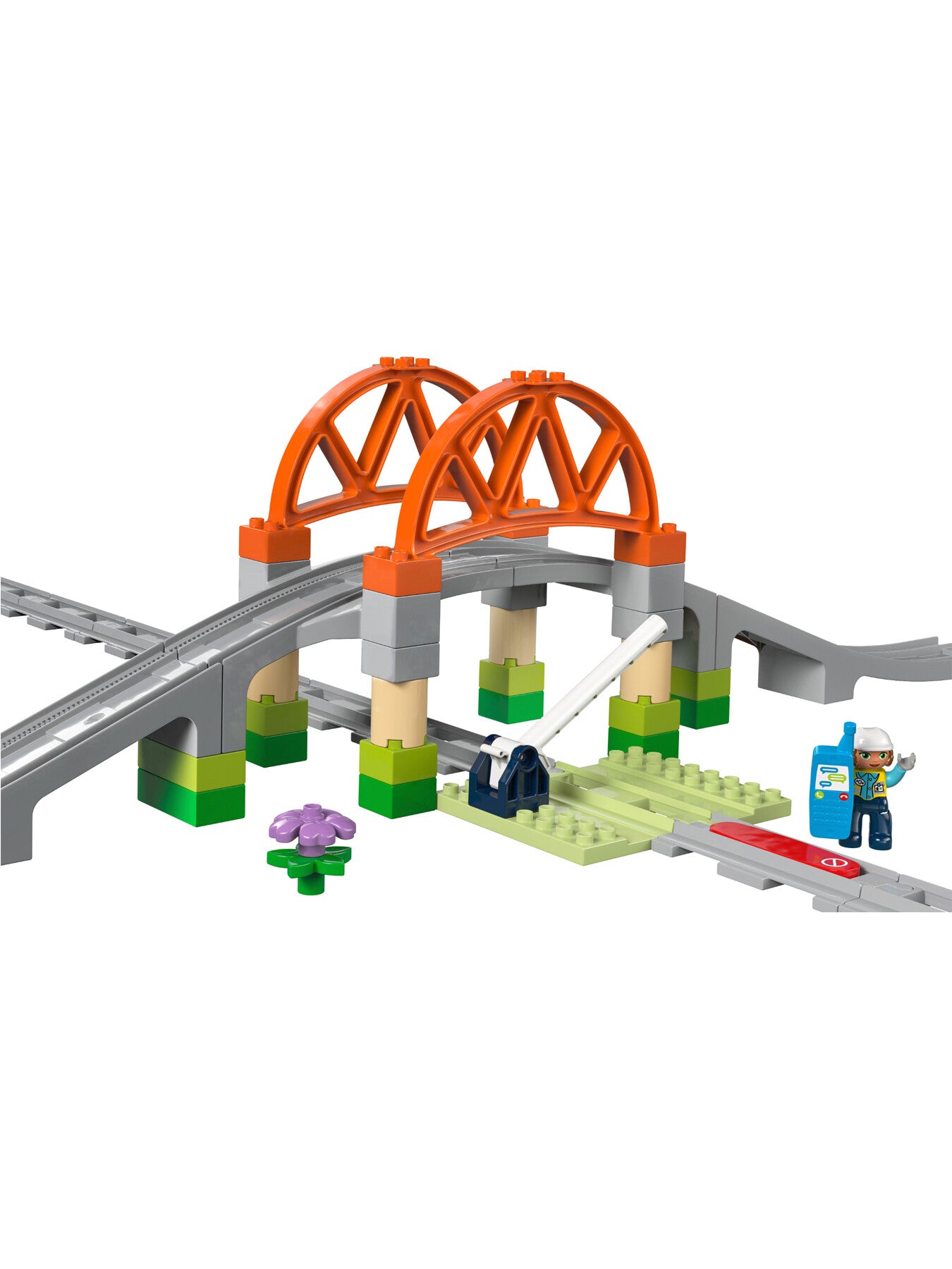 Train Bridge and Tracks Expansion Set 10426