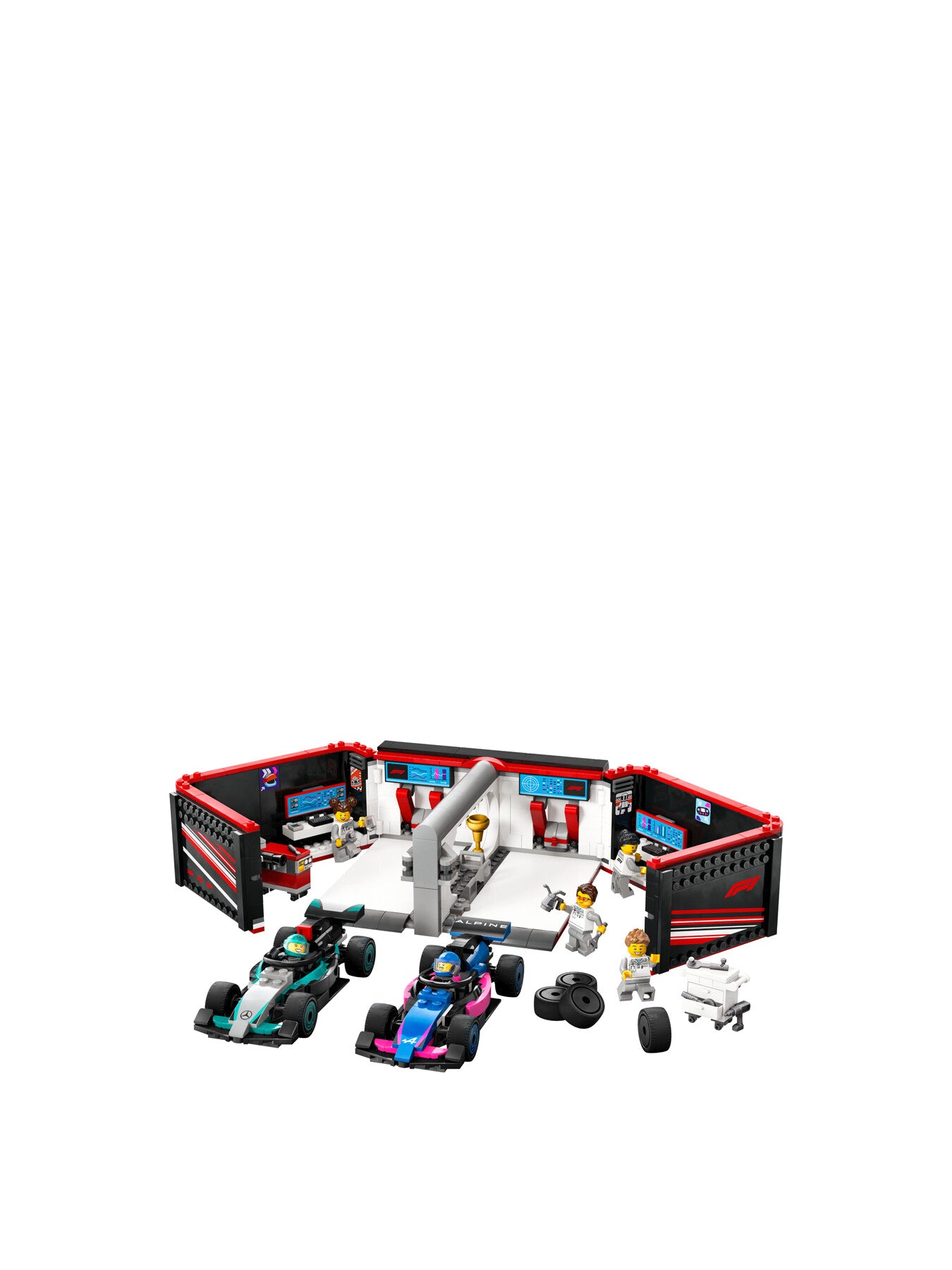 City F1 Garage Mercedes-AMG Alpine Cars 60444