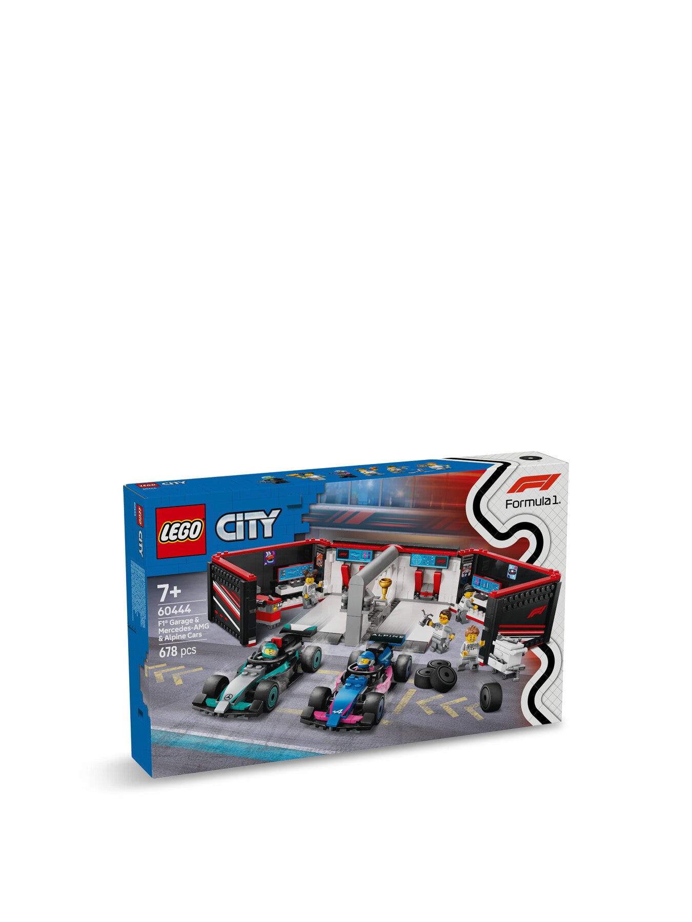 City F1 Garage Mercedes-AMG Alpine Cars 60444