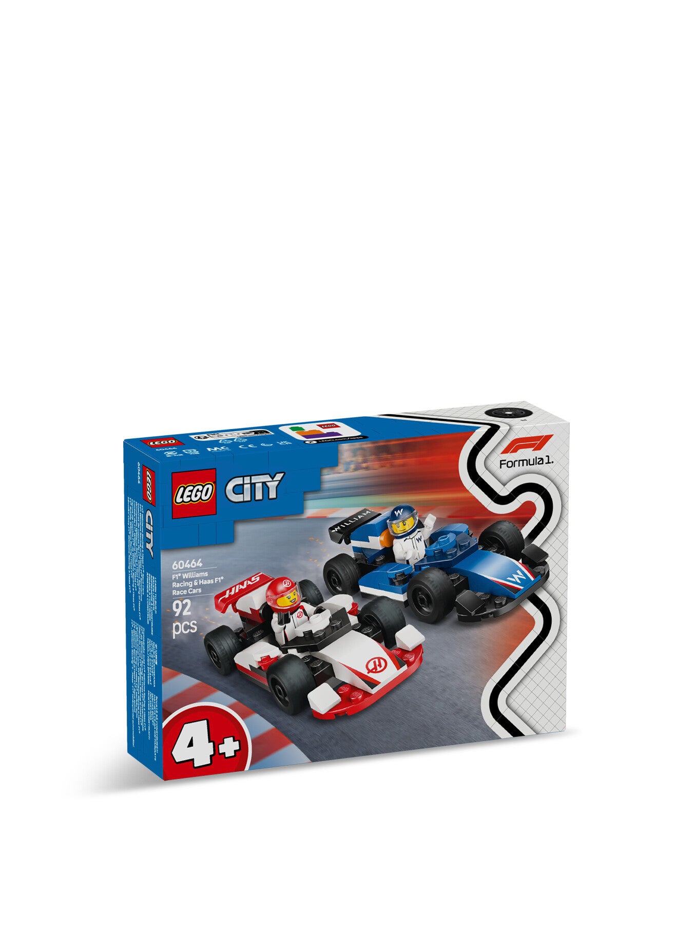 City F1 Williams Racing Haas F1 Race Cars 60464