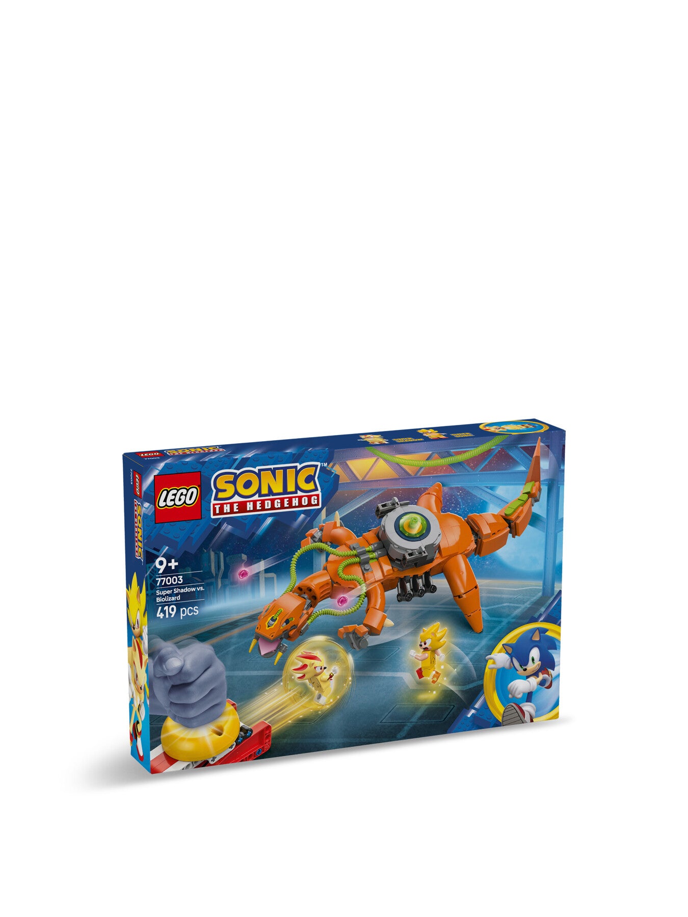 Sonic the Hedgehog Super Shadow vs. Biolizard 77003