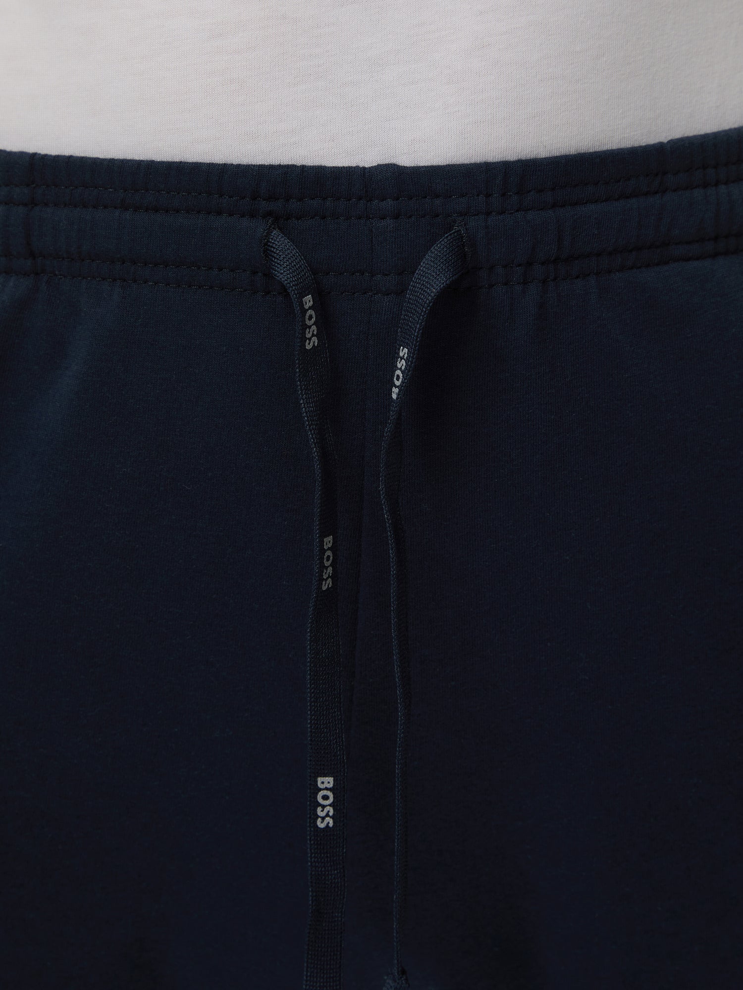 Embroidered Logo Stretch Cotton Shorts