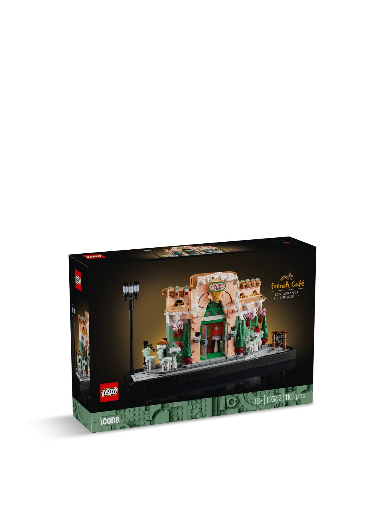 Icons French Café Building Set for Adults 10362