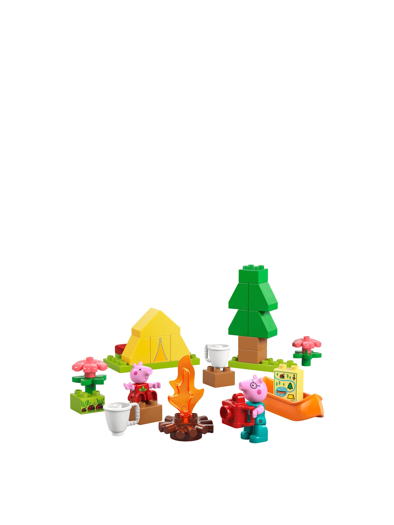 DUPLO Peppa Pig Camping Trip Building Toy 10452