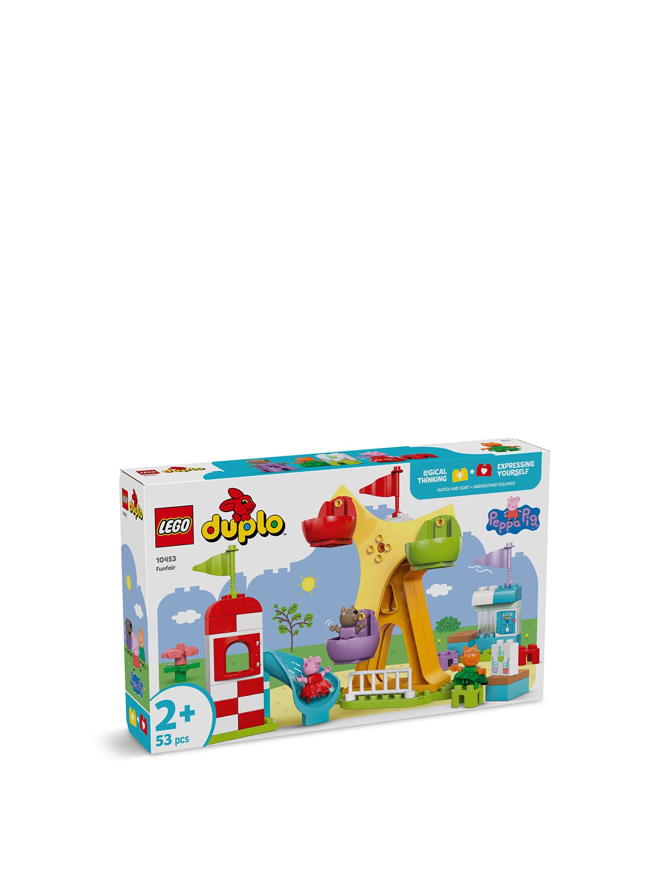 DUPLO Peppa Pig Funfair Toy with Figures 10453