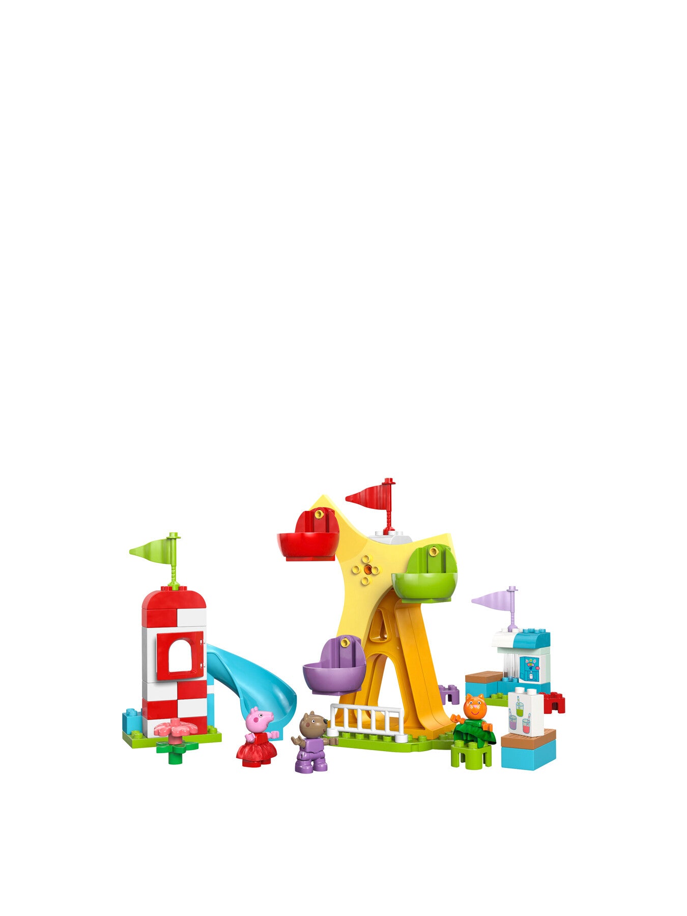 DUPLO Peppa Pig Funfair Toy with Figures 10453