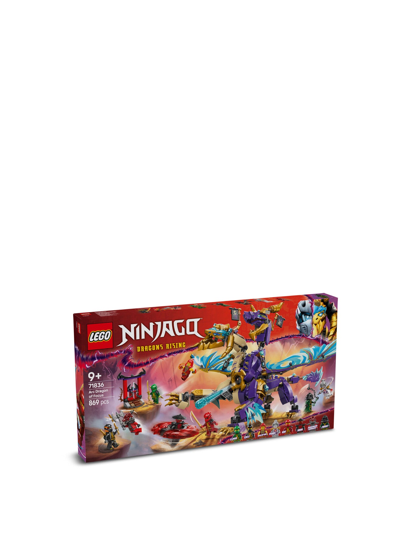 NINJAGO Arc Dragon of Focus Ninja Toy Set 71836