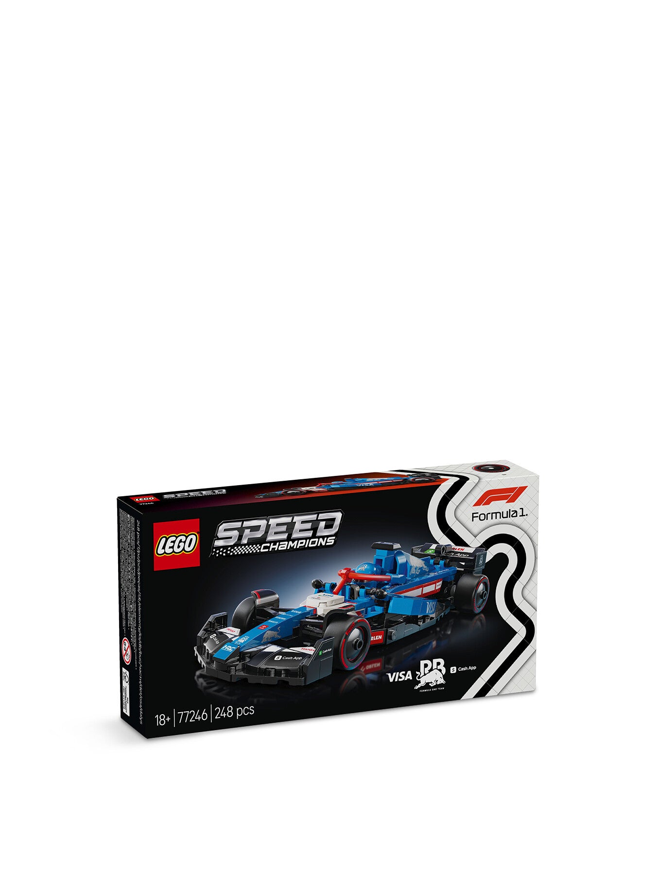 Speed Champions Visa Cash App RB VCARB 01 F1 Race Car 77246