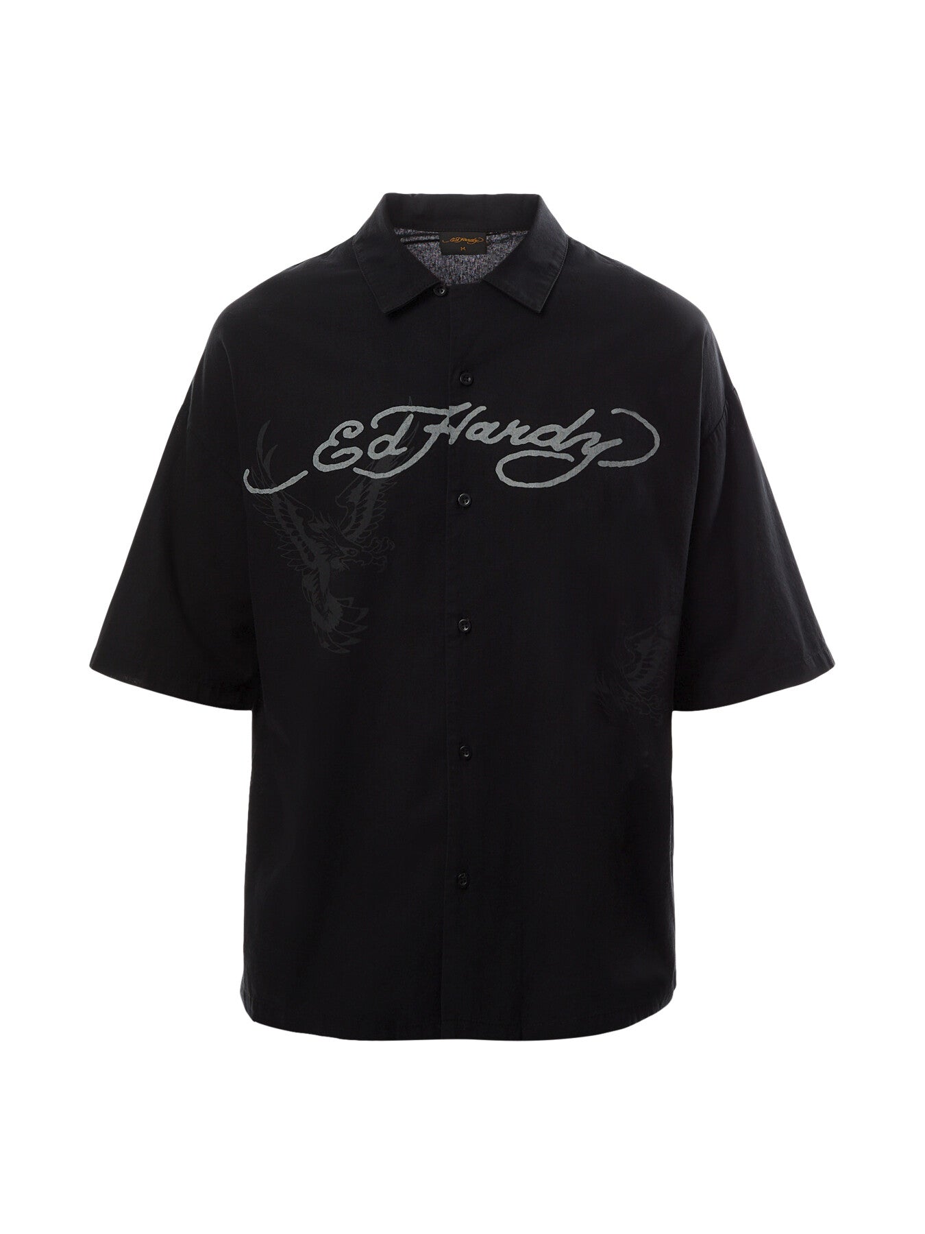 Death Before Glory Mono Printed Camp Shirt