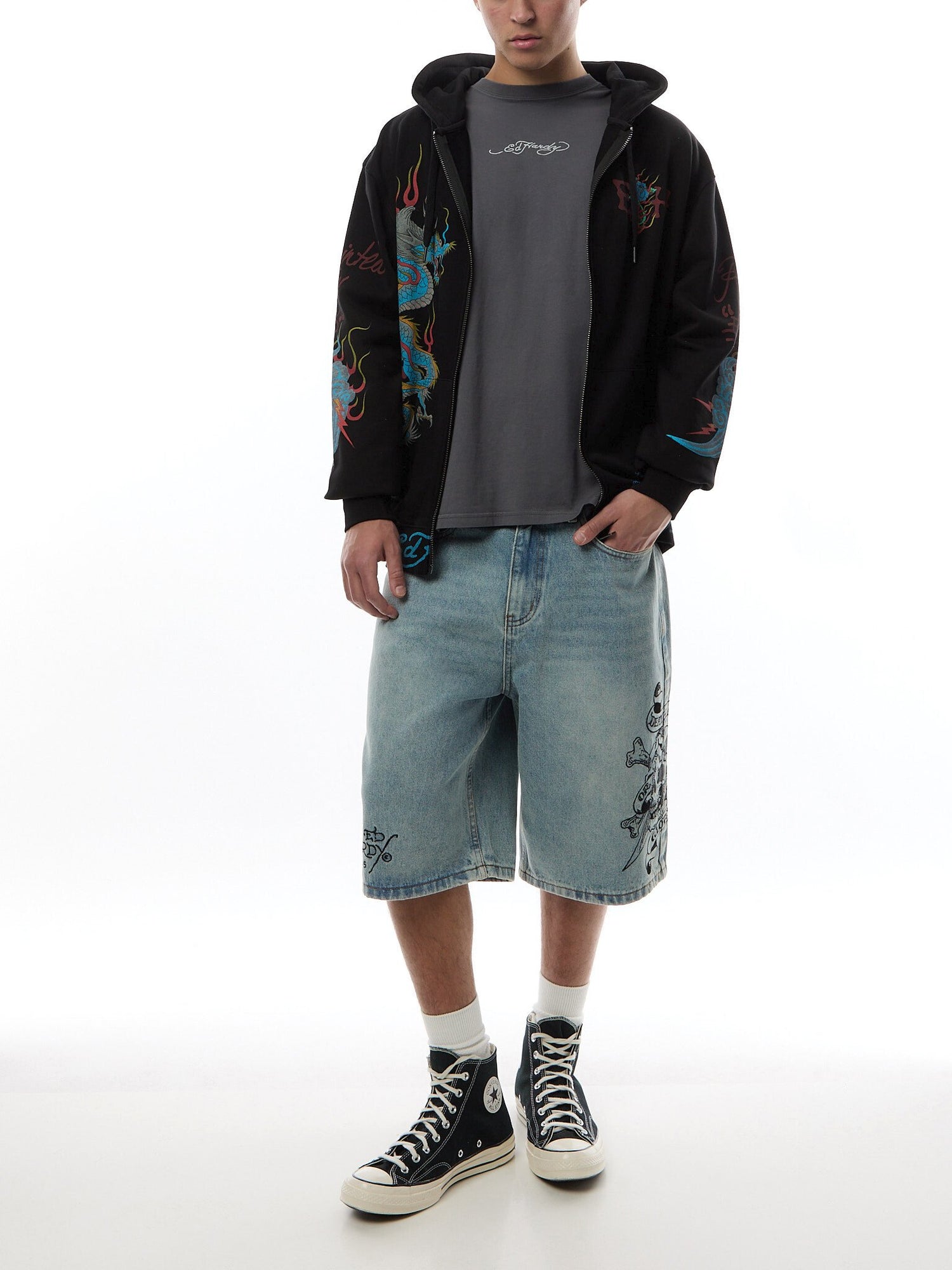 Don Wolf Eagle Panther Relaxed T-Shirt