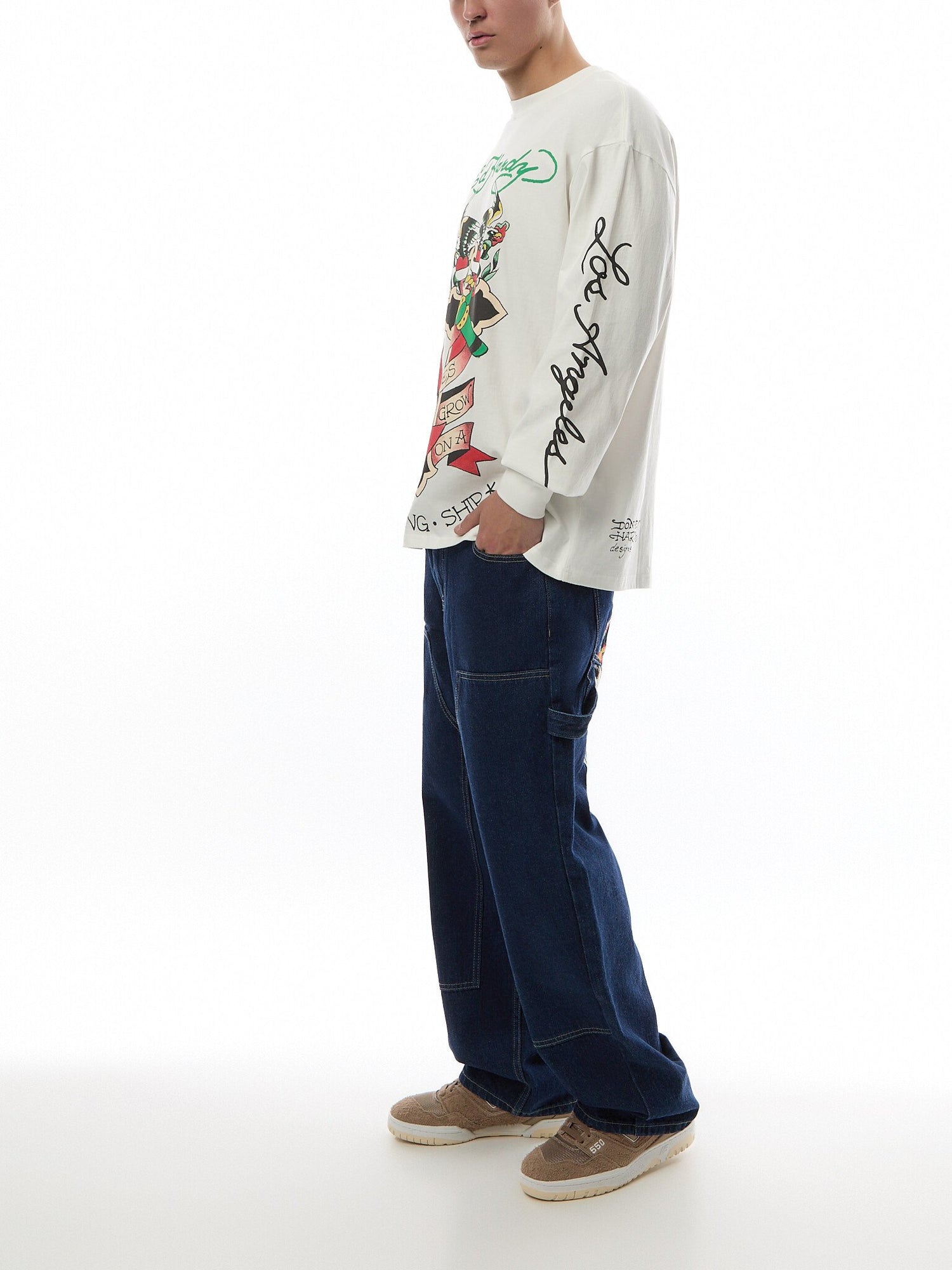 No Roses Grow Long Sleeve T-Shirt