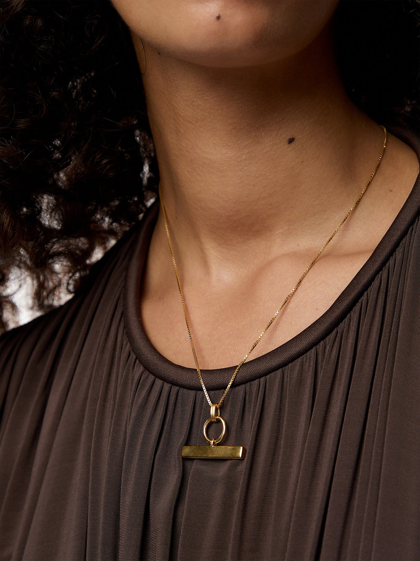 Personalised T-Bar Necklace