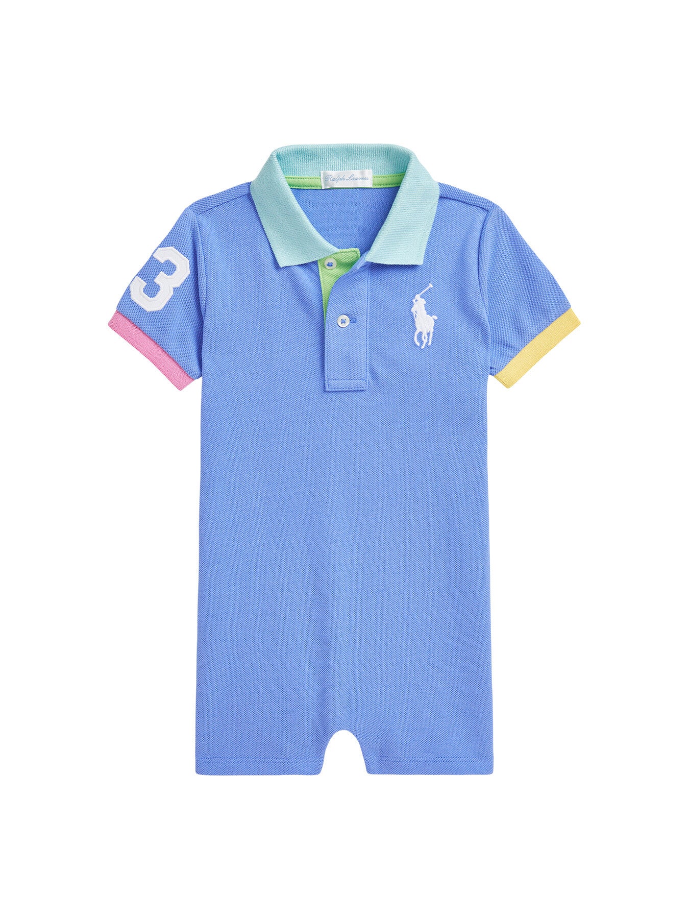Big Pony Cotton Mesh Polo Shortall