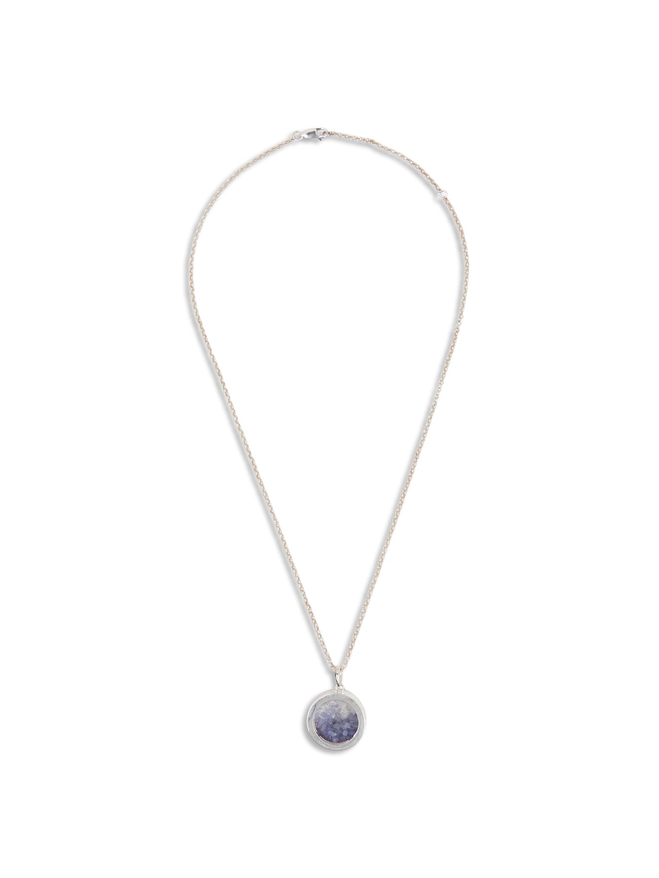 Medium Deco Sun Birthstone Amulet Necklace