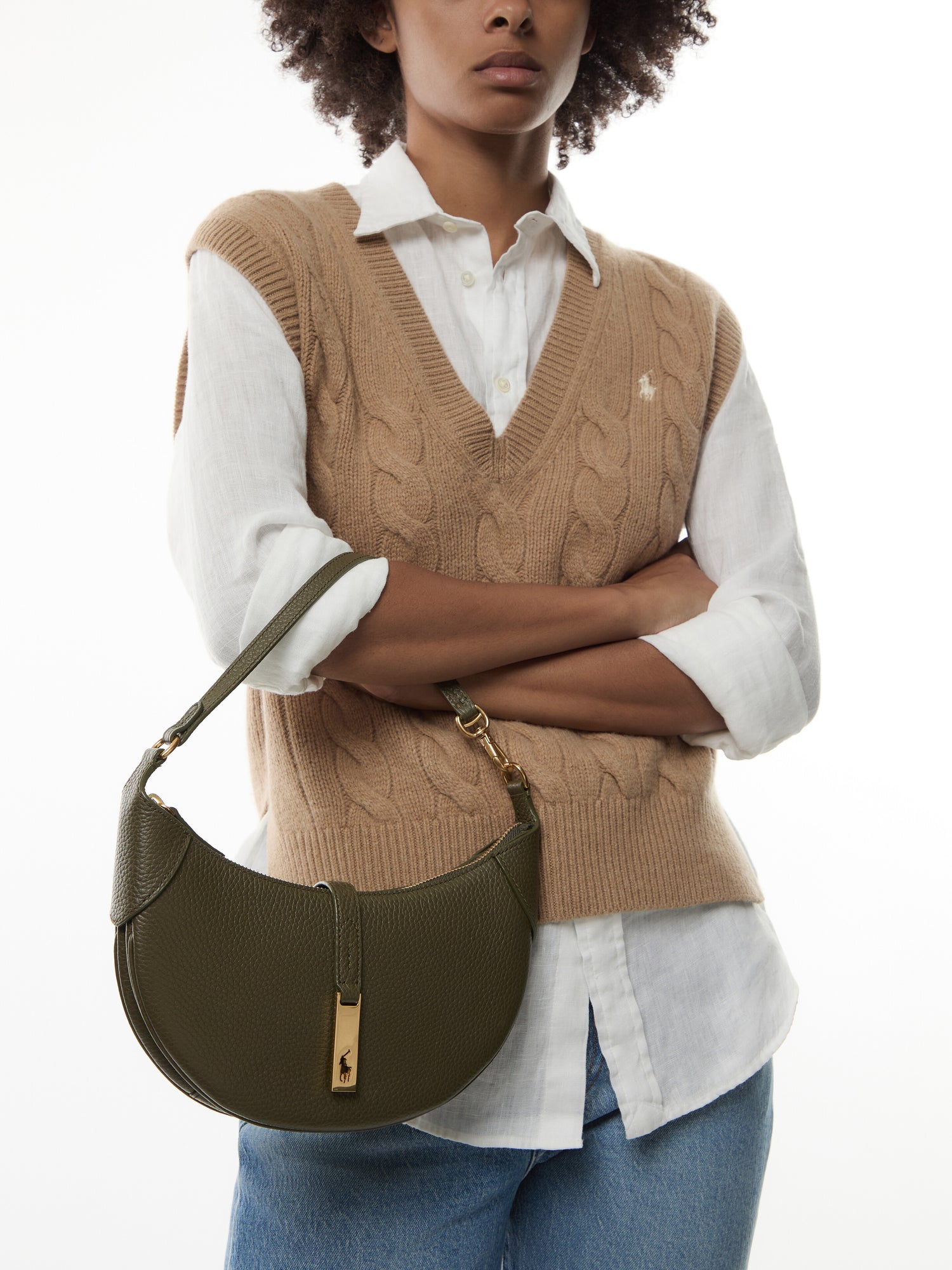 Shiny Drum Pebble Shoulder