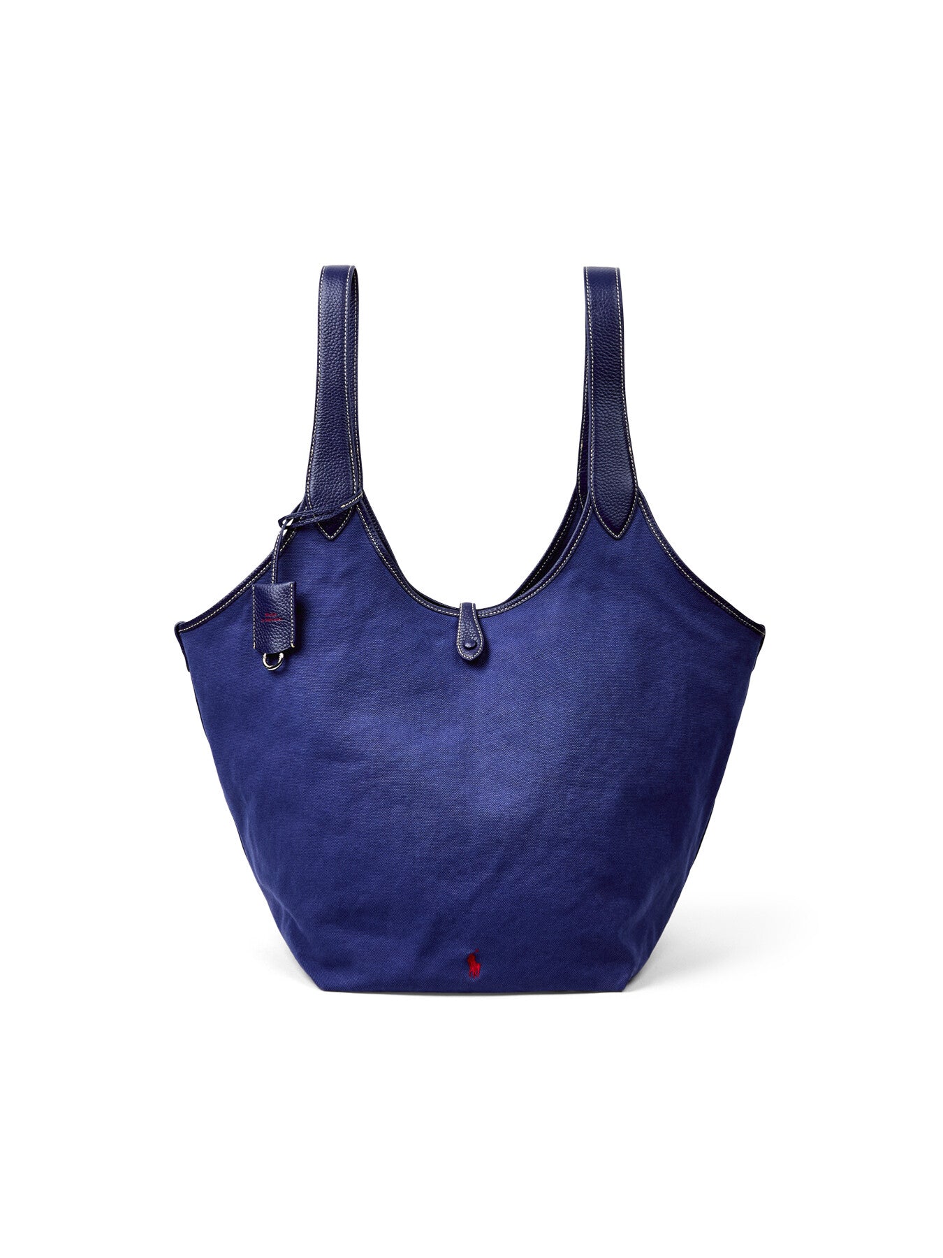Washed Canvas Large Tote Bag