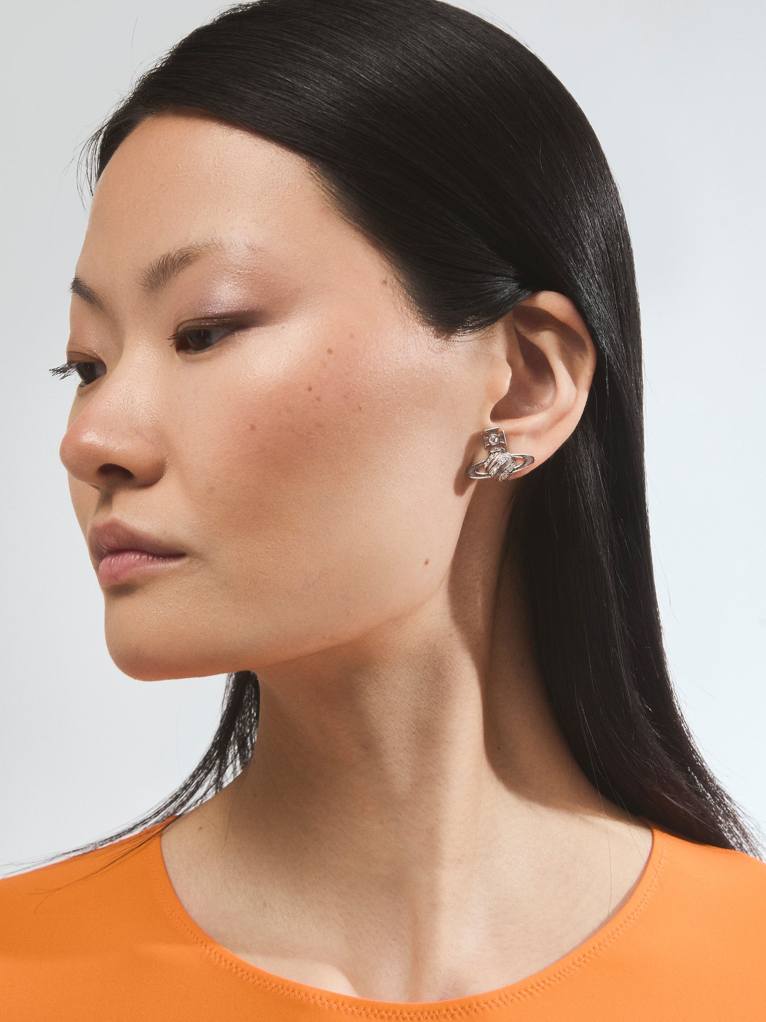Assita Bas Relief Stud Earrings