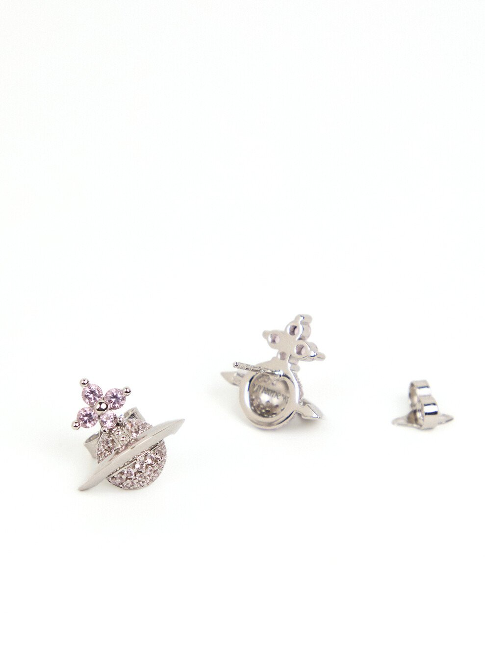 Sterling Silver Tiziana Stud Earrings