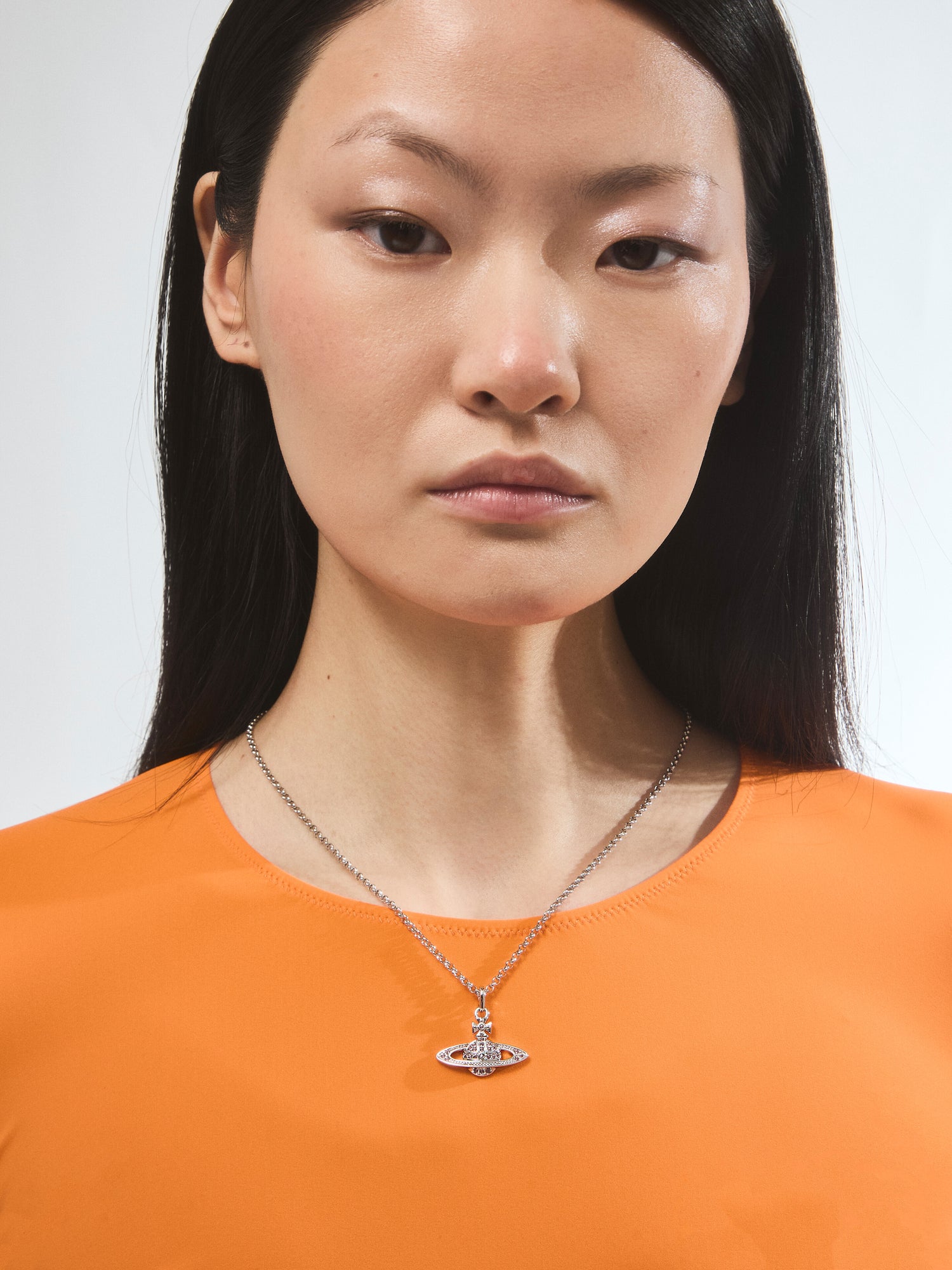 Mini Bas Relief Pendant Necklace