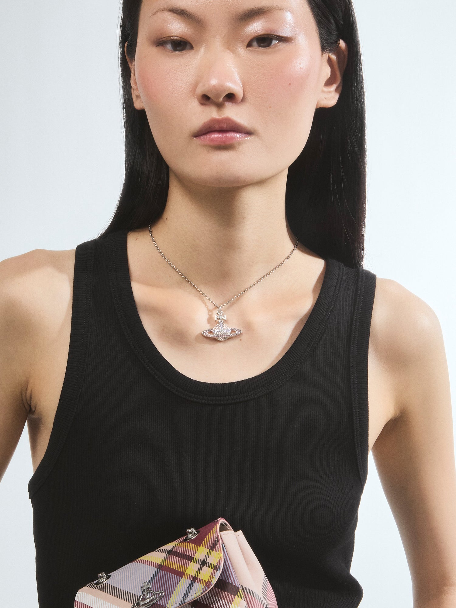 Kika Bas Relief Pendant Necklace