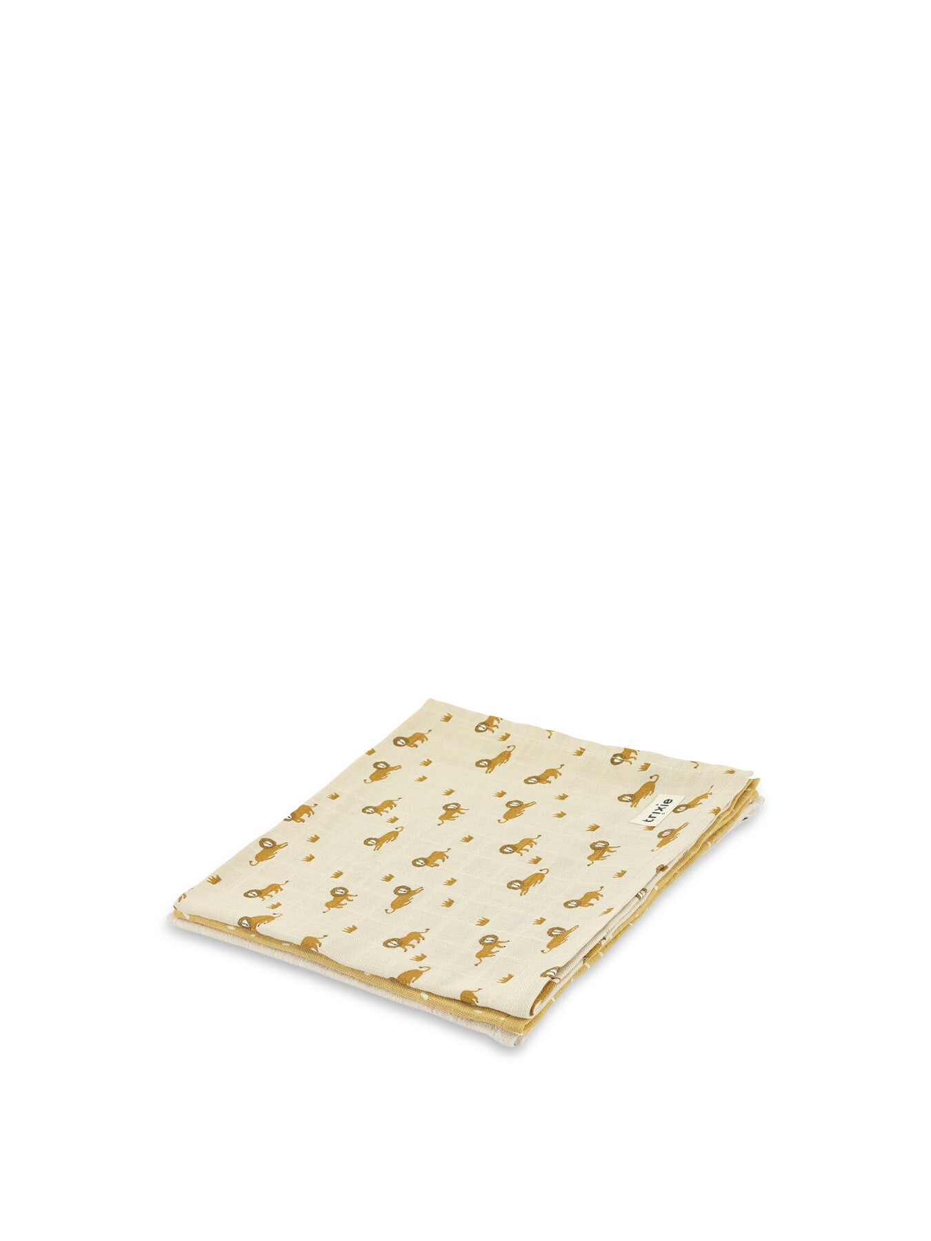 Muslin Cloths 3 Pack Mix Lively Lion