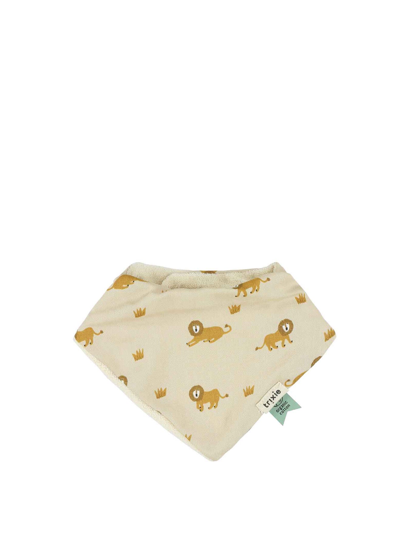 Bandana bib 3-pack mix - Lively Lion