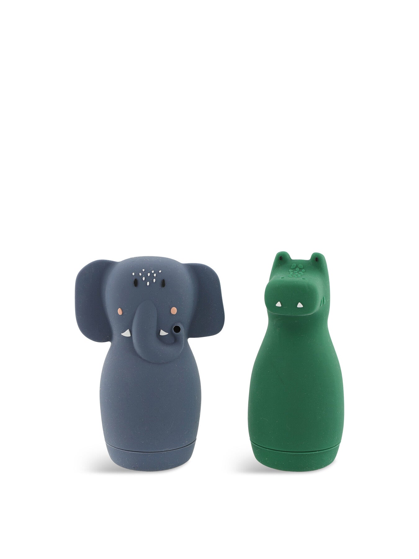 Bath Toy Squeezy Animals Mrs. Elephant & Mr Crocodile