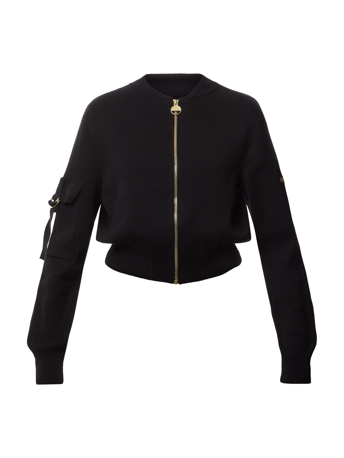Barbour International Priya Knitted Bomber Jacket