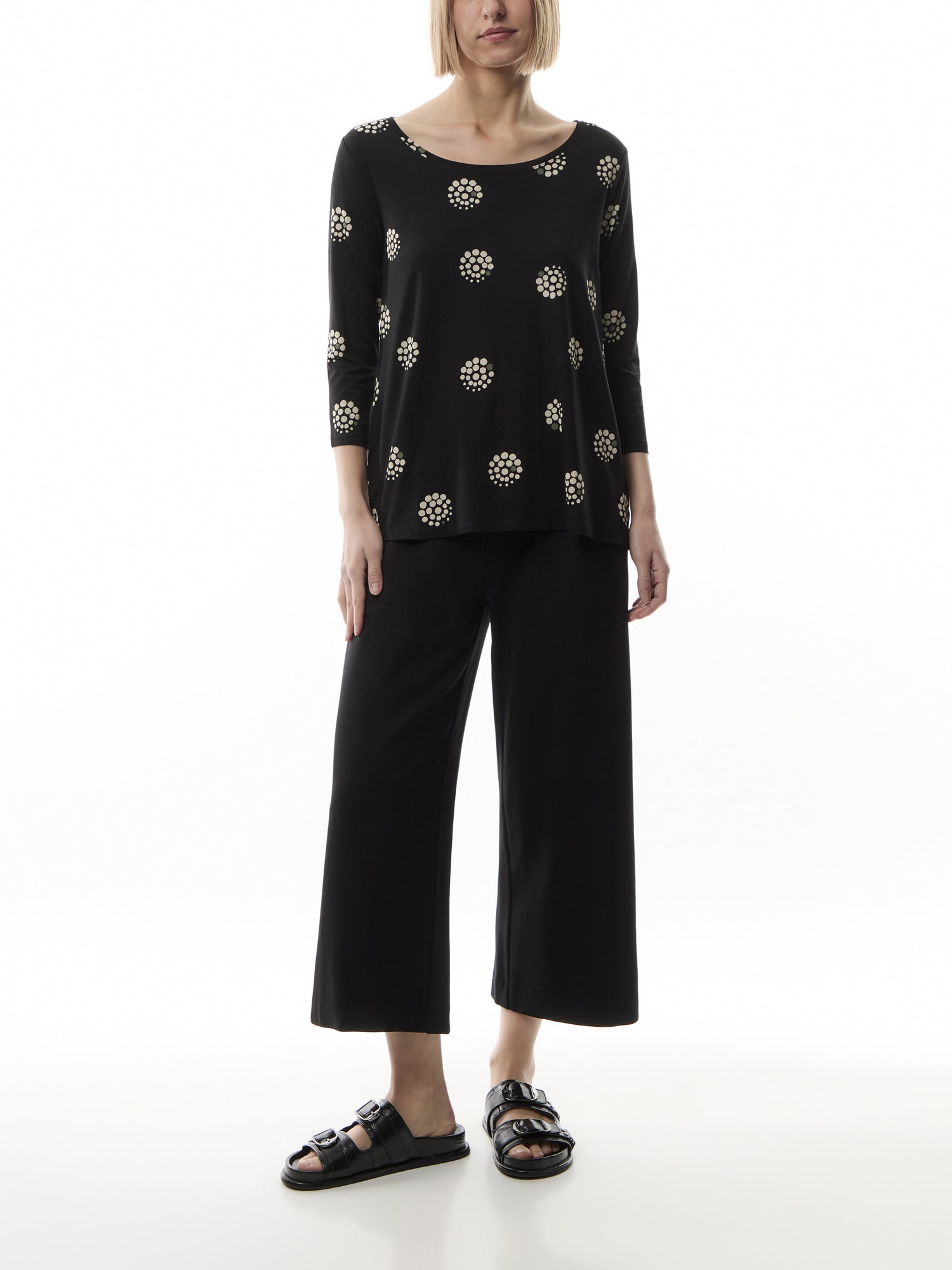 Macecille 3/4 Sleeve Top