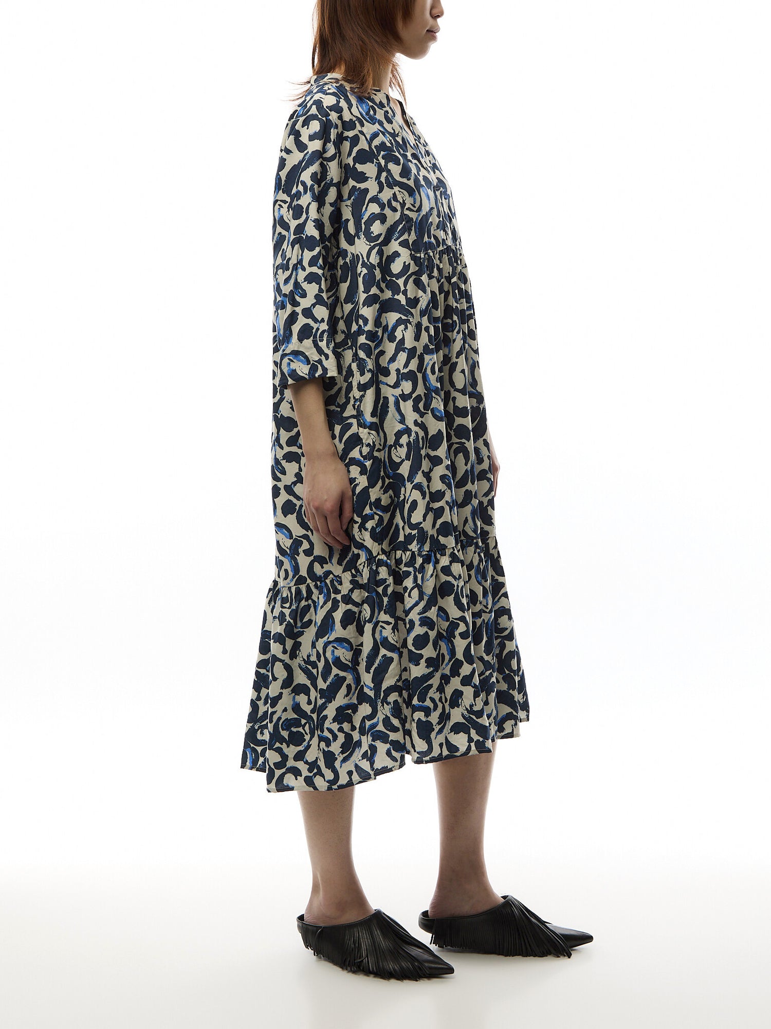 Manitzan 3/4 Sleeve Dress