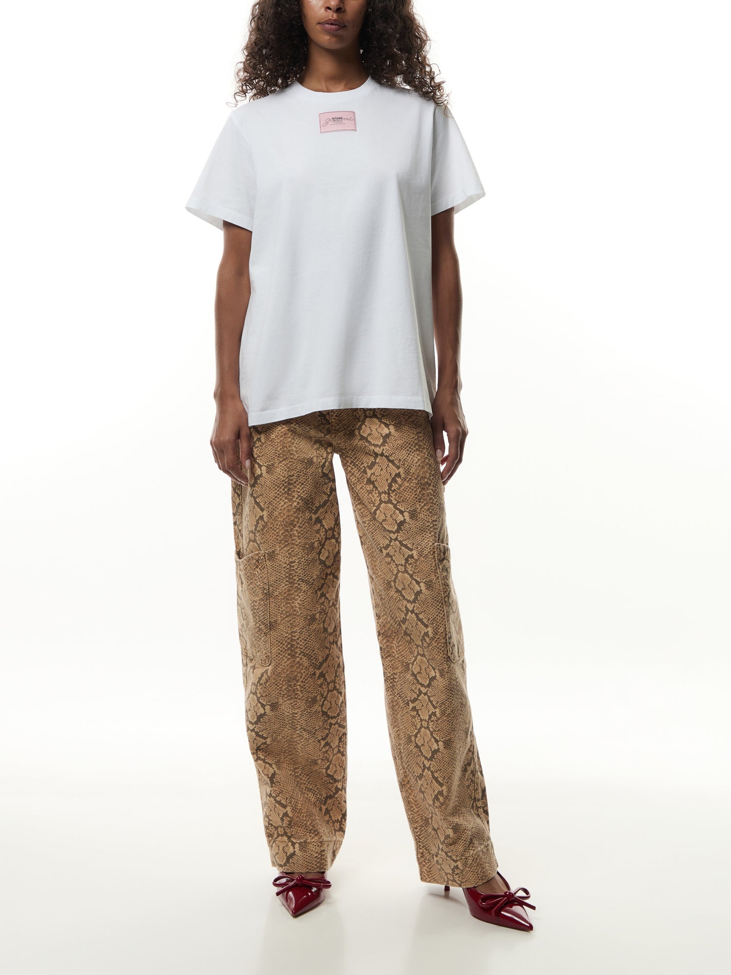 Basic Jersey Collage Relaxed T-shirt