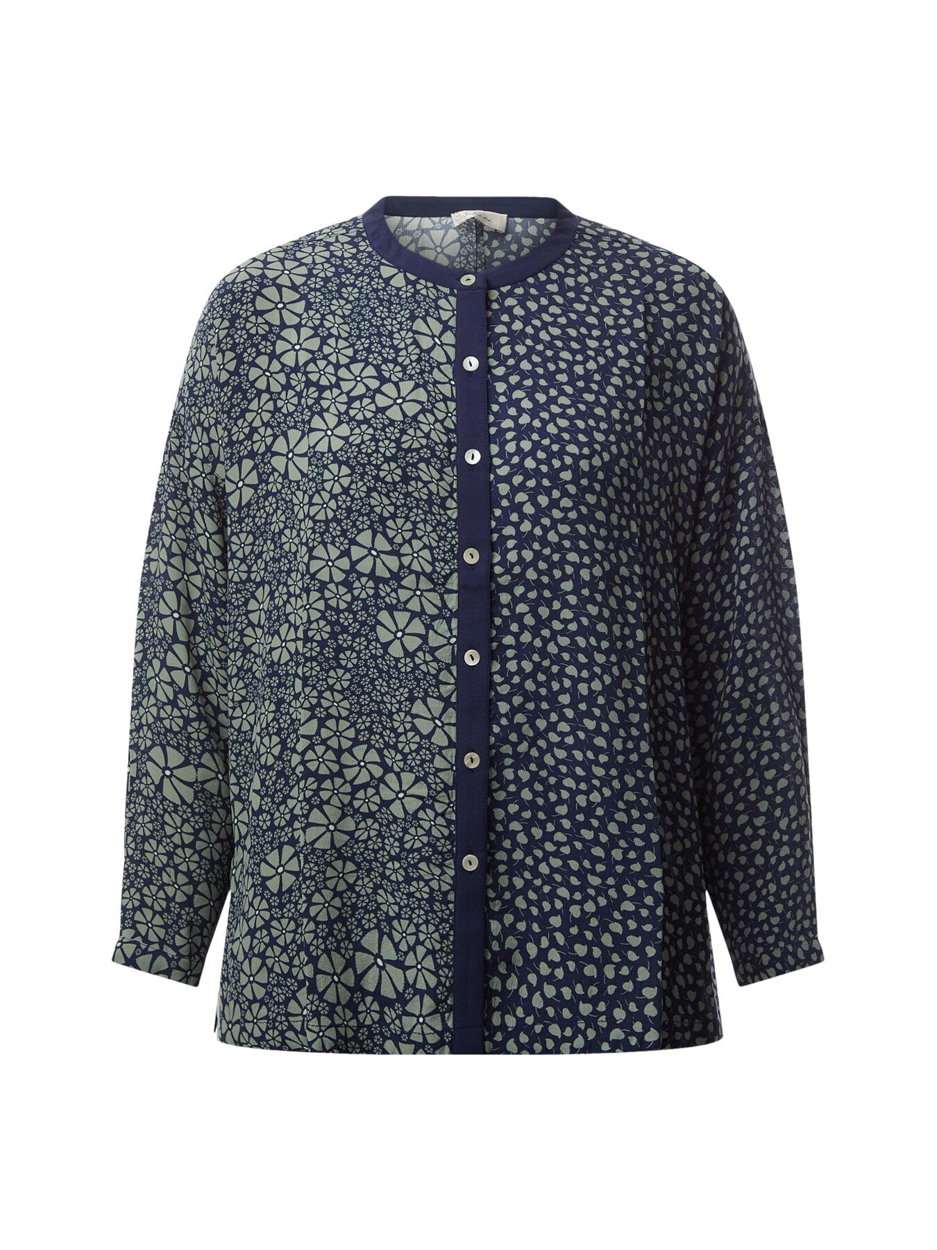 Ditsy Floral Mix Print Boxy Shirt