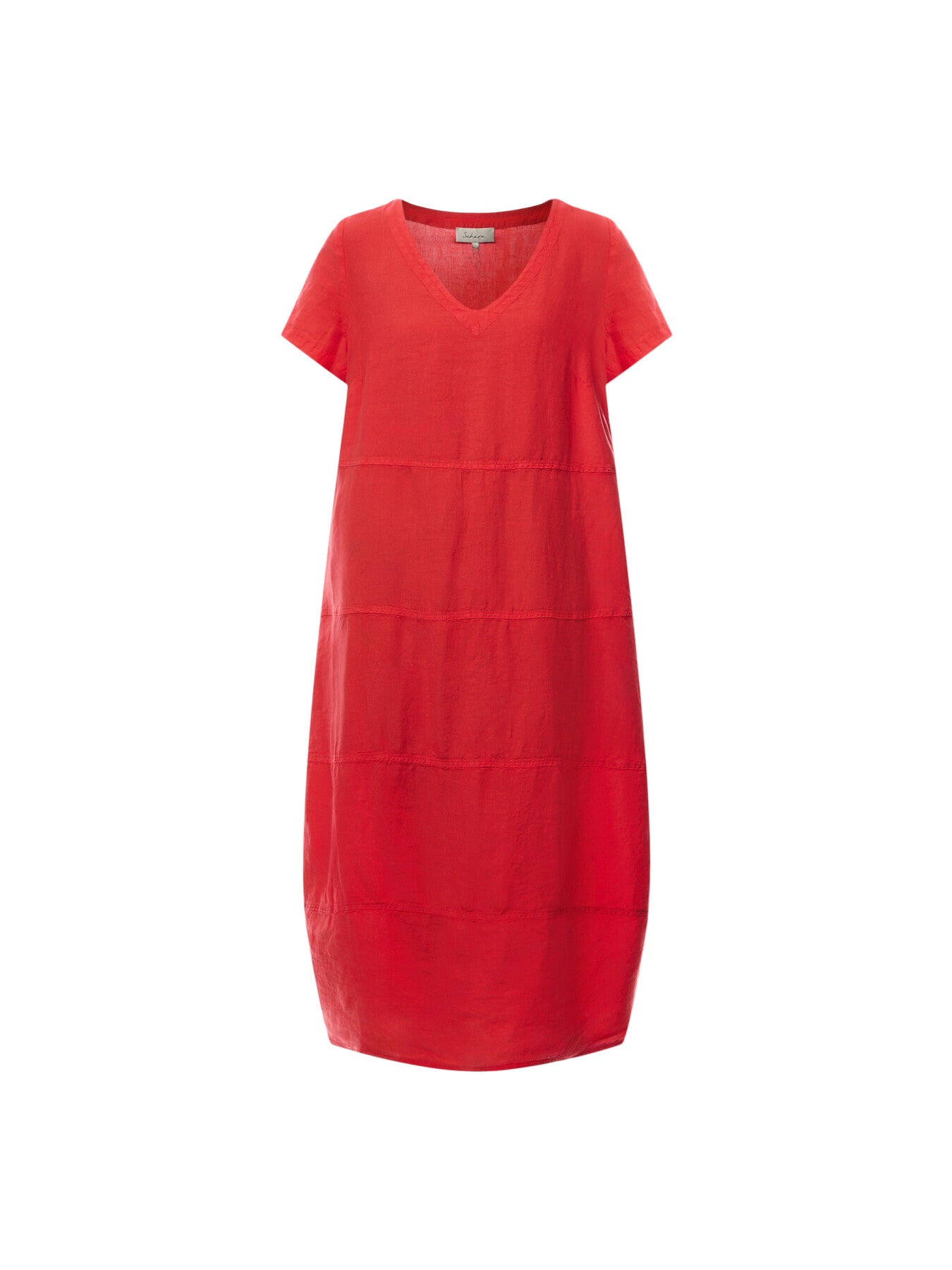 Organza Linen Panelled Bubble Dress
