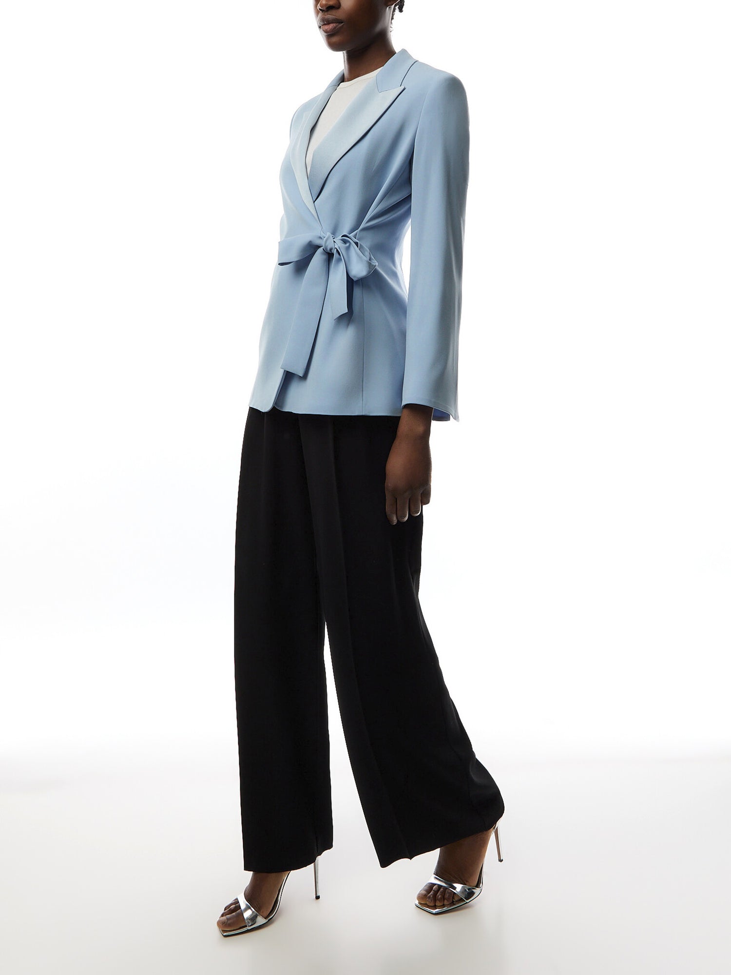 MALGA TIE BLAZER LIGHT BLUE