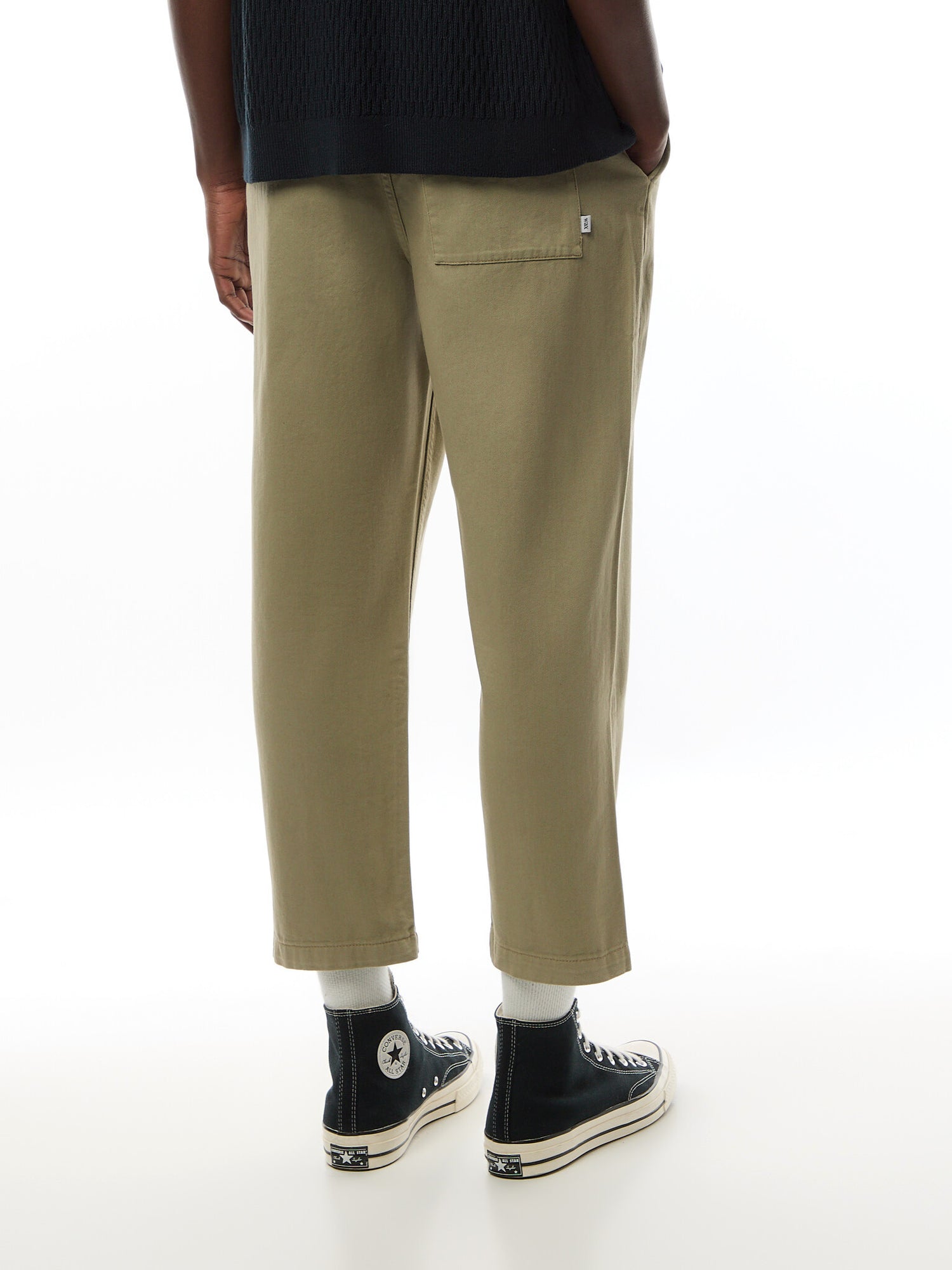 Kurt Trouser Organic Cttn Twill Light Khaki