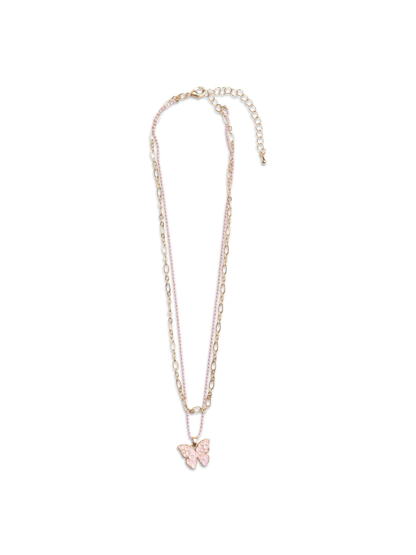 Boutique Chic Bubbly Butterfly Necklace