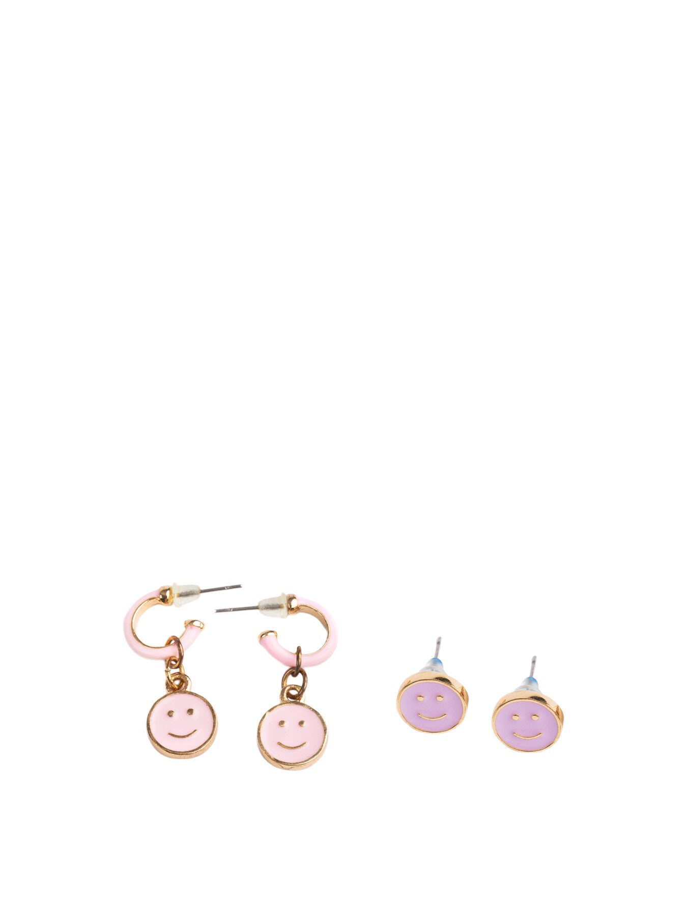 Boutique Chic All Smiles Earrings 2 Pair