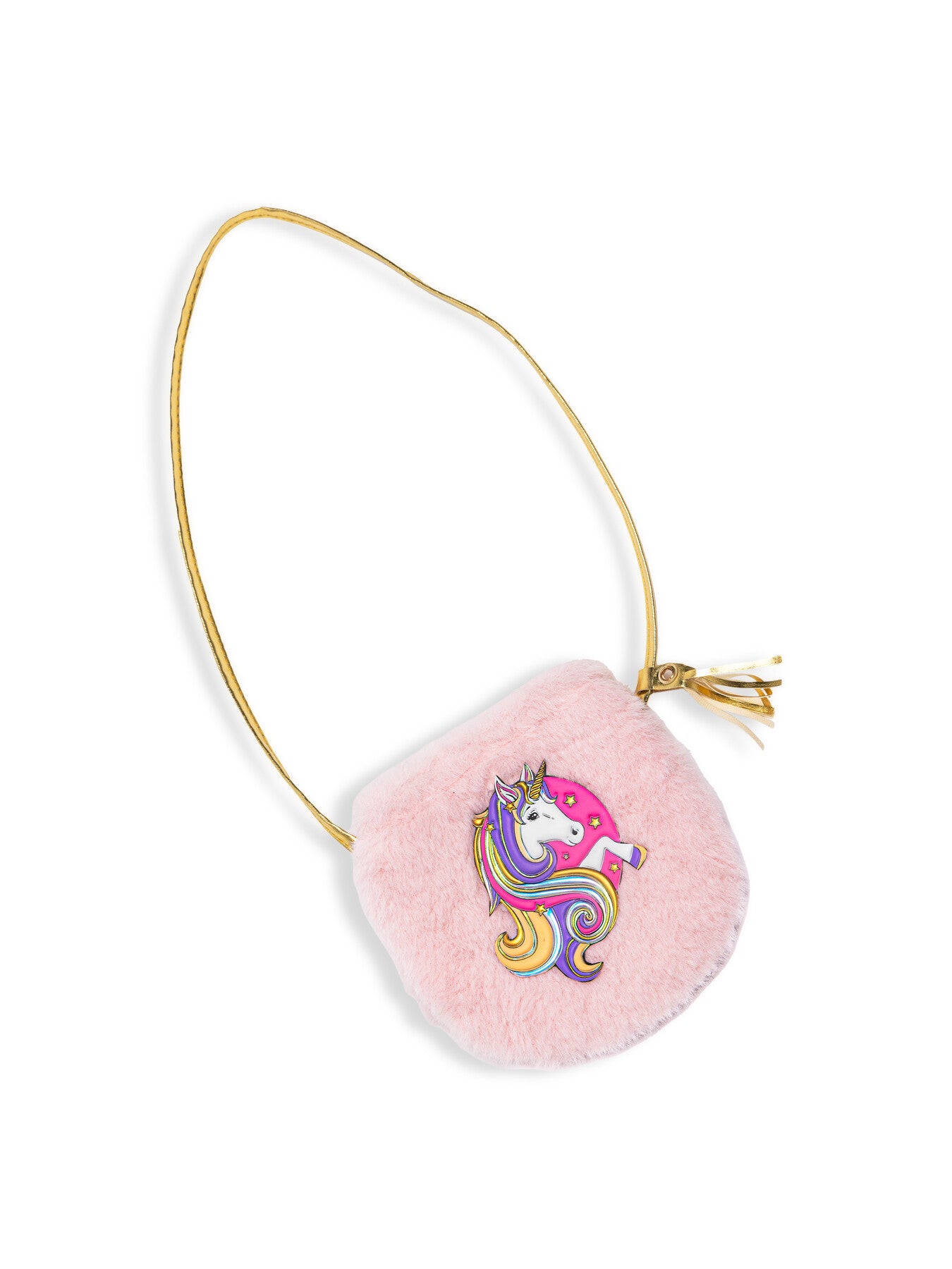 Fluffy Pink Unicorn Purse