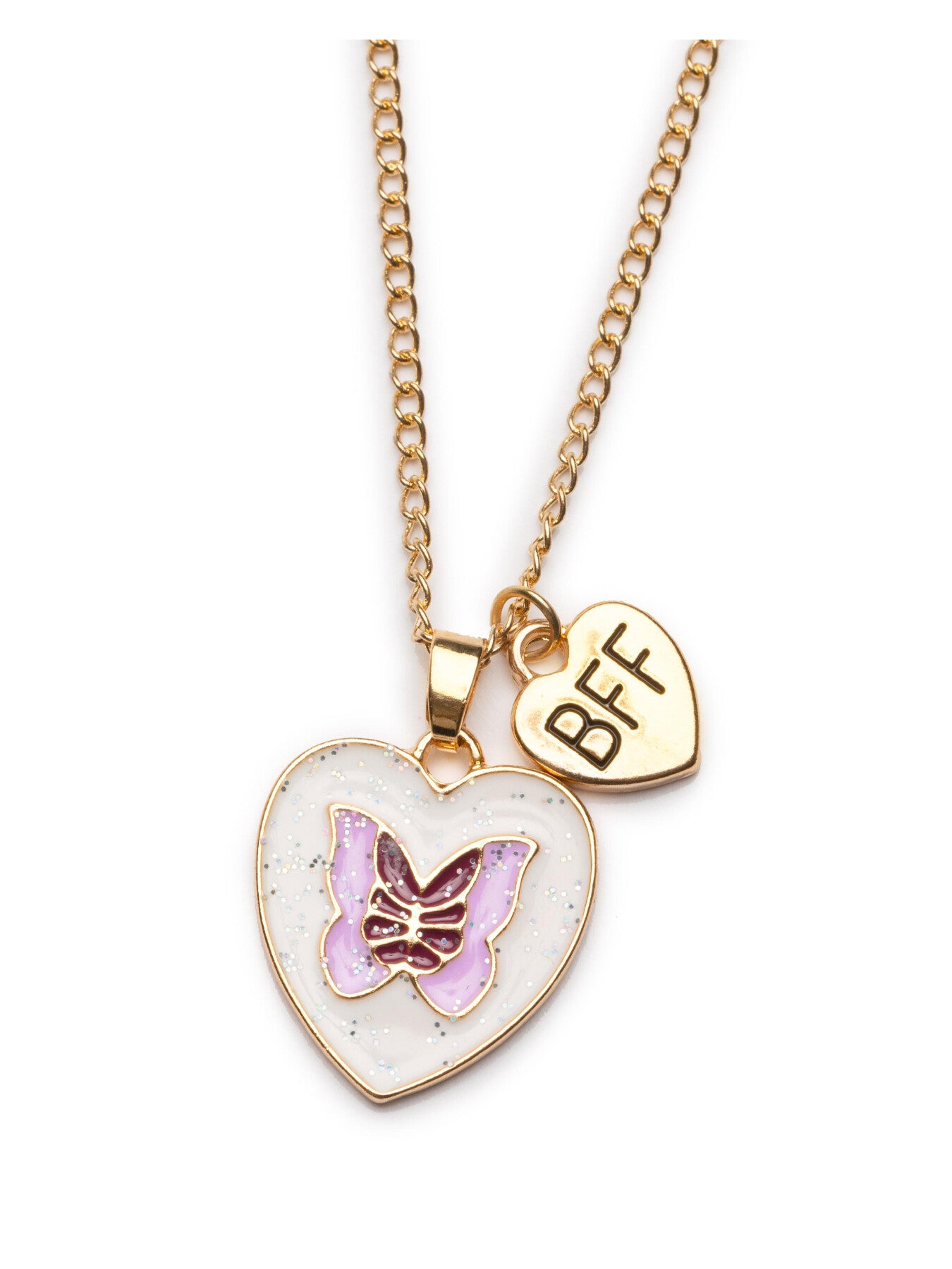 Rainbow Butterfly BFF Necklaces