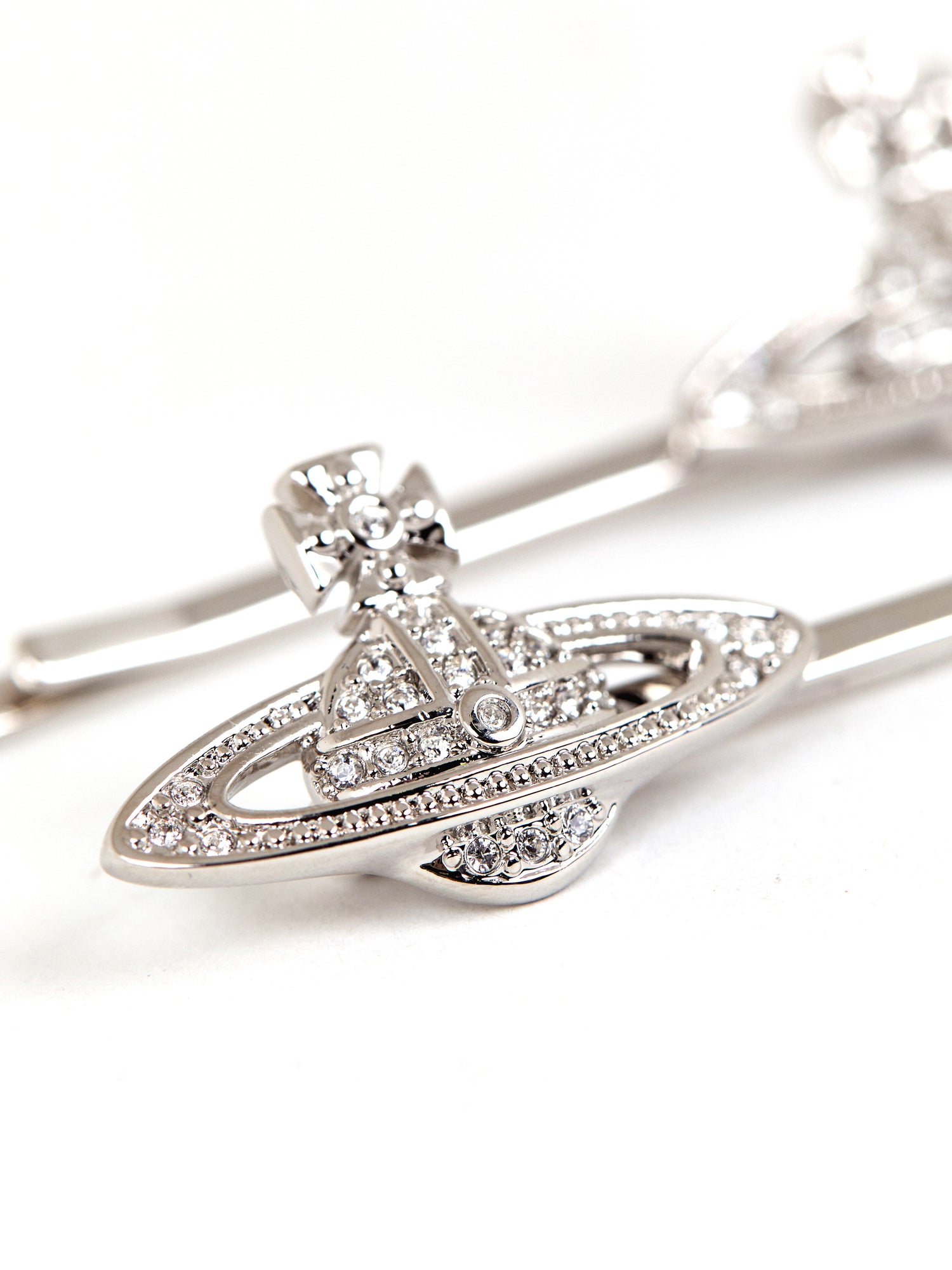 Mini Bas Relief Bobby Clip Pair