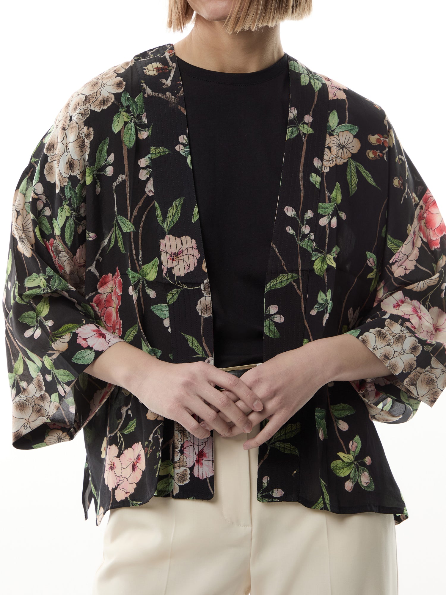 Crepe Kimono