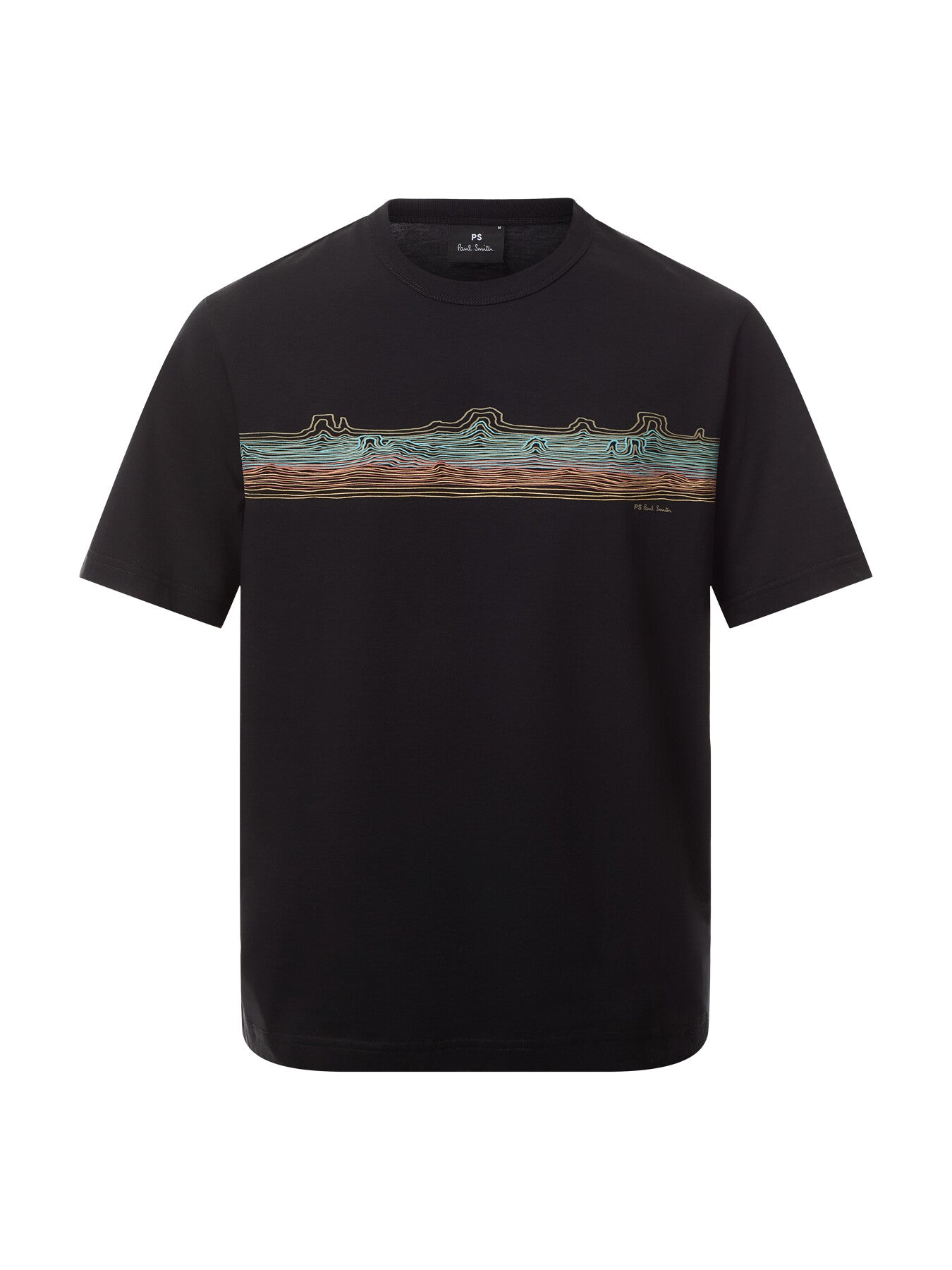 Desert Stripe' Print T-Shirt